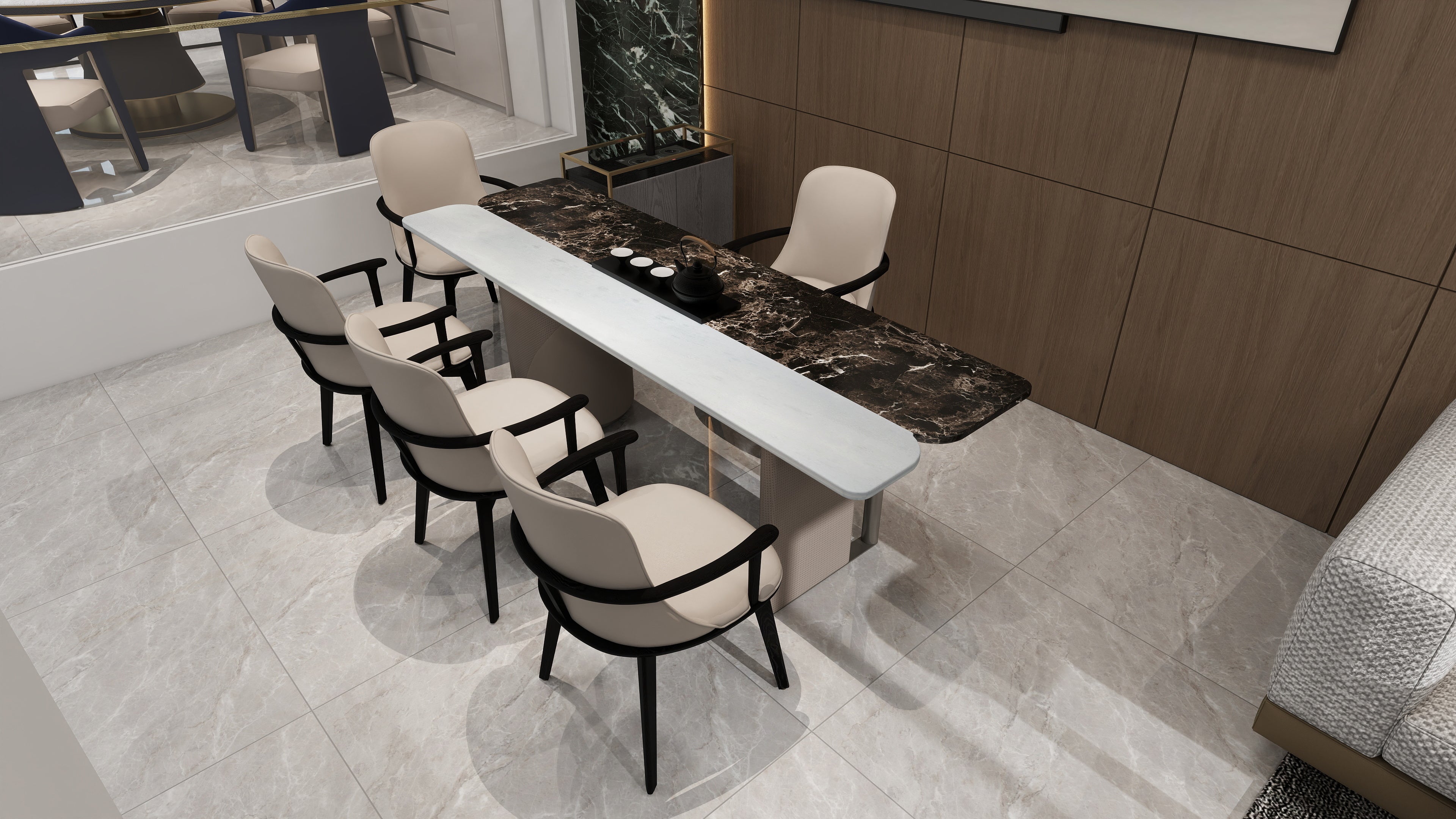 HN3-2337-1 Tea table (Excluding induction cookers) - Chiuchiufurniture