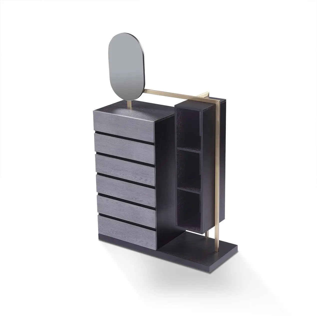 HR-1811-1 Closet Bookcase Desk for Efficient Space Management