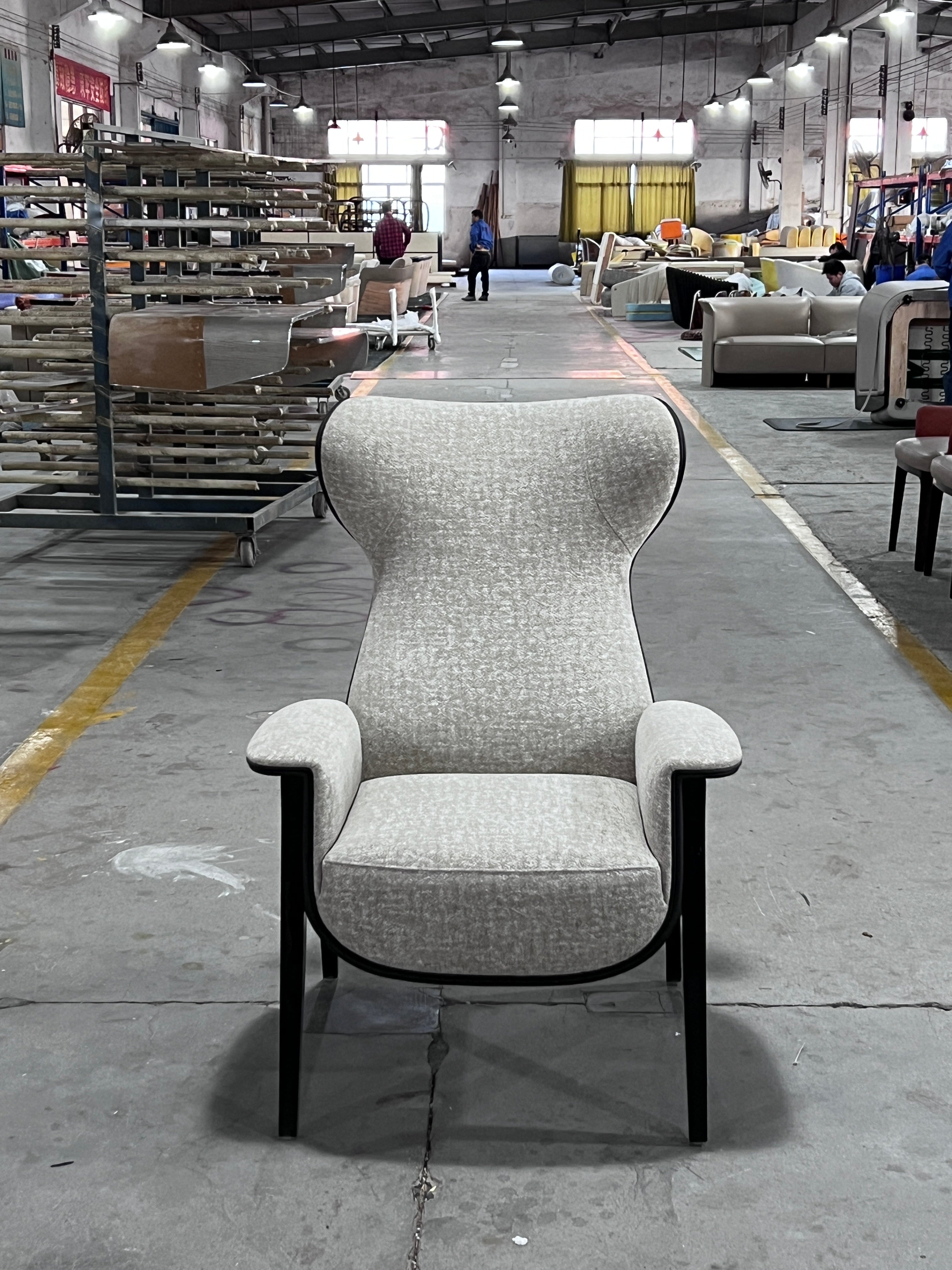 Contemporary Lounge Chair: Modern Comfort for Your Stylish Relaxation WH301SF11B lounge chair