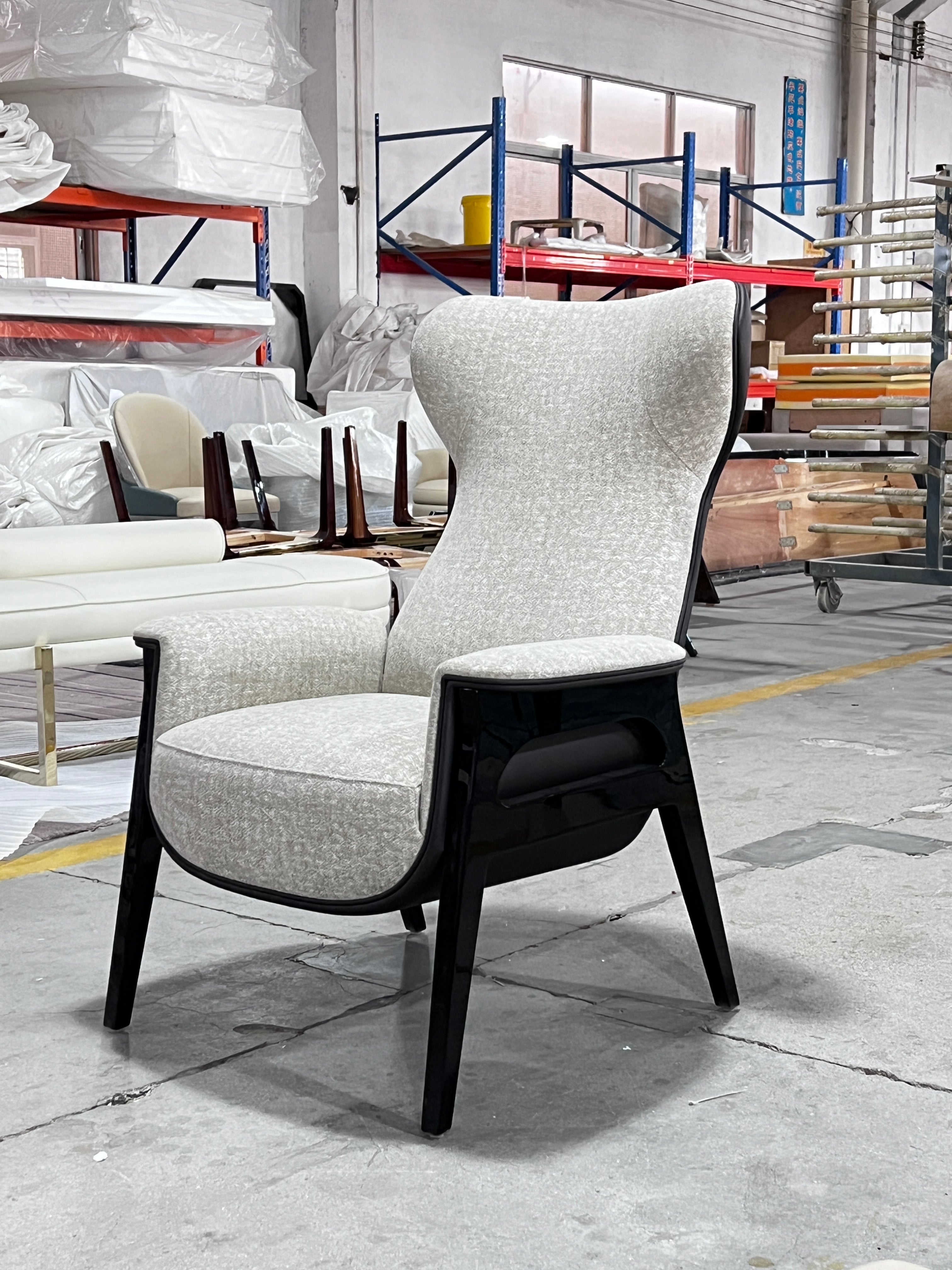 Contemporary Lounge Chair: Modern Comfort for Your Stylish Relaxation WH301SF11B lounge chair