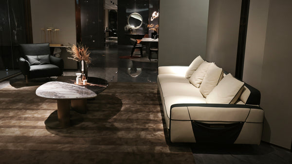 Modern minimalist leather sofa set DJ5-063 Sofa