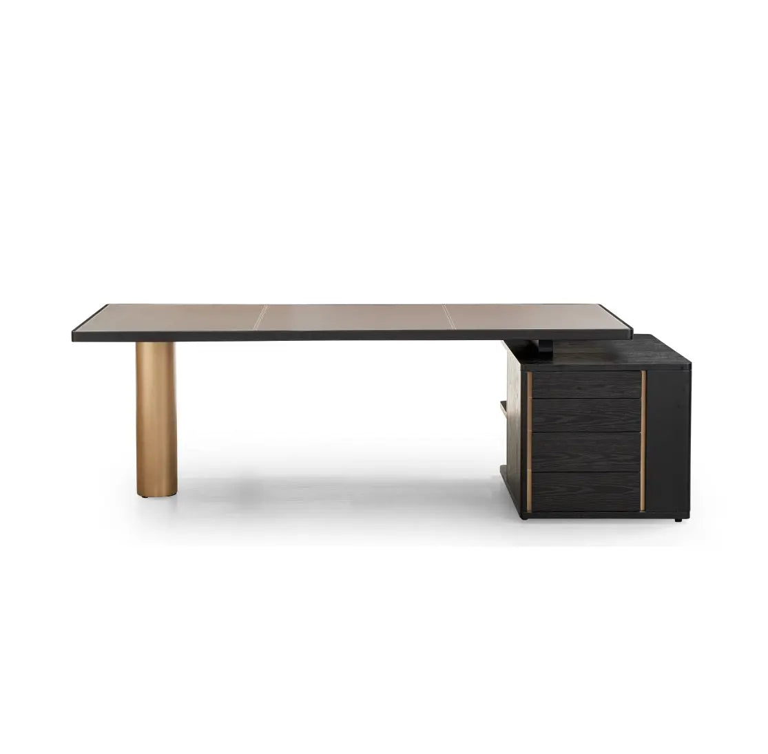 Italian Minimalist Leather HS-2018-1  Desk VV