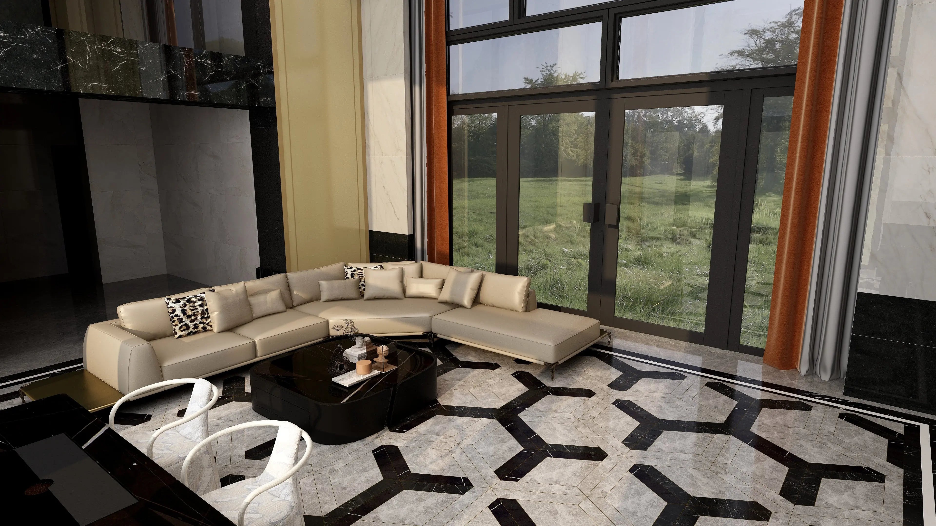 Italian classic elegant combination coffee table W010H2C Bentley style Coffee Table Tea table Coner table,Wood veneer oval living room coffee table.