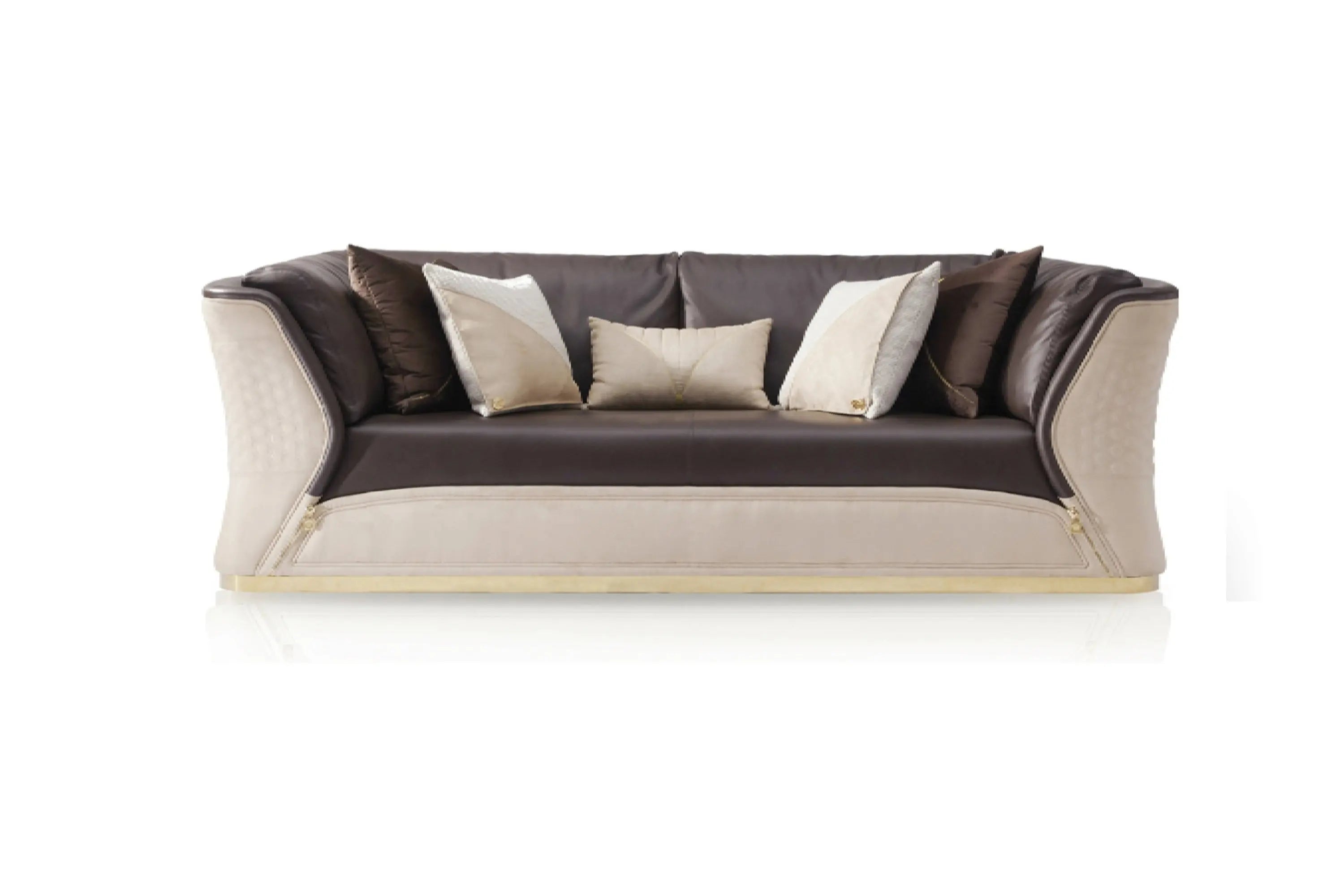 Italian single double multi-person sofa Bentley light luxury style W002SF1 Sofa