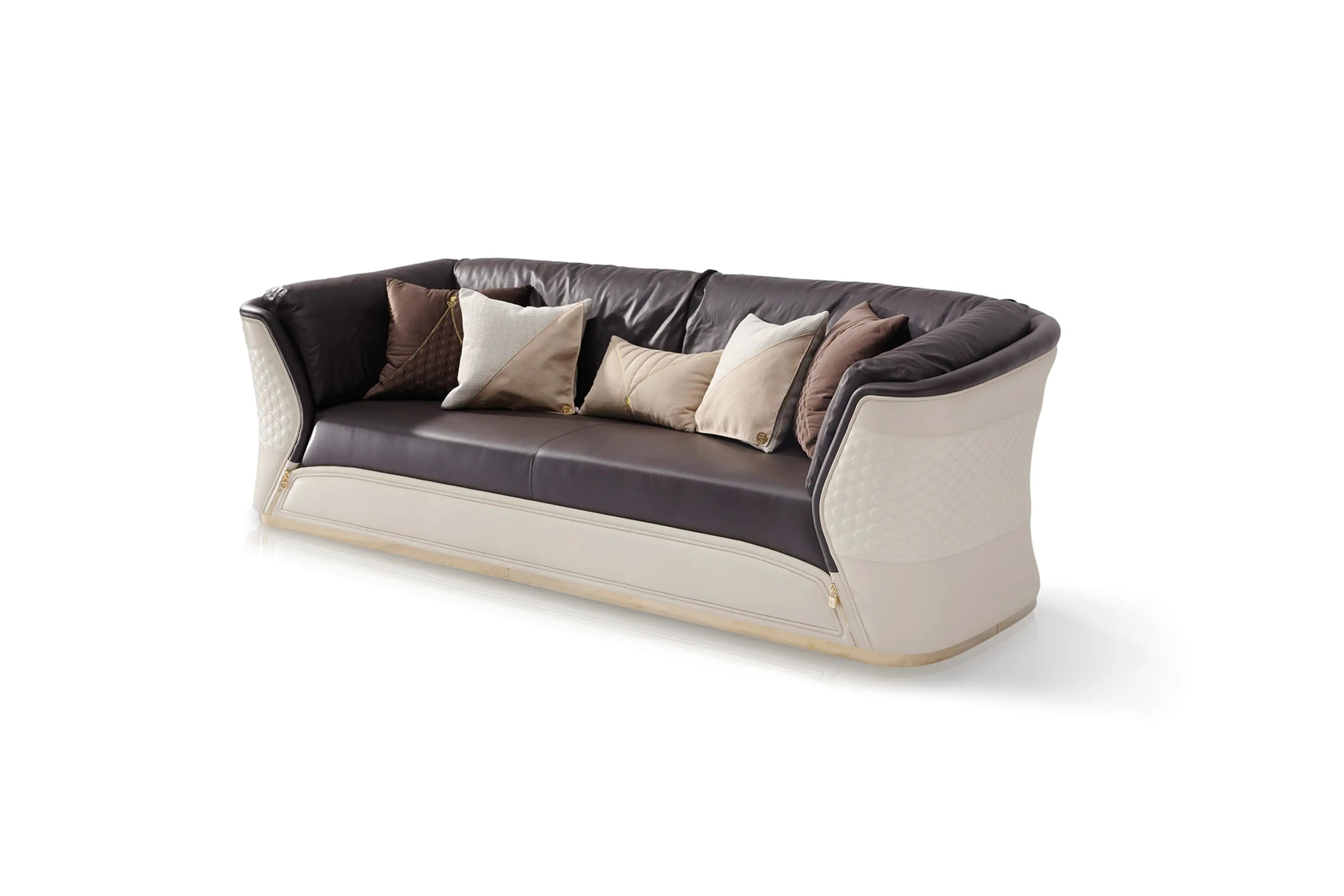 Italian single double multi-person sofa Bentley light luxury style W002SF1 Sofa