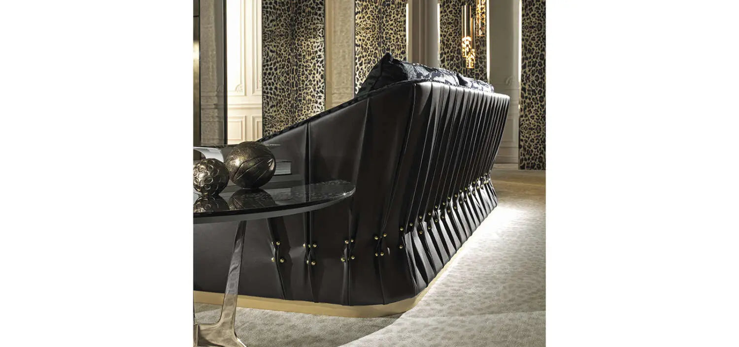 Italian style modern leather sofa WH312SF3 sofa