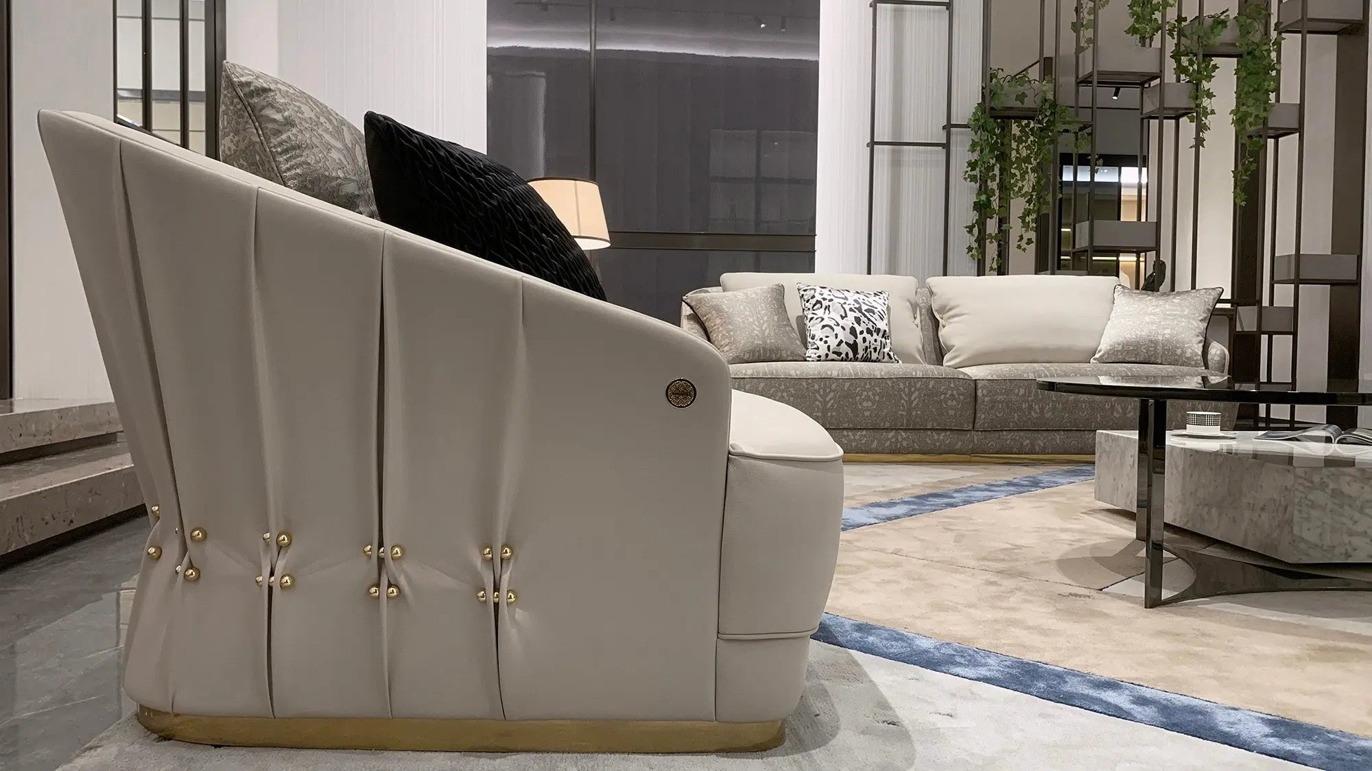 Italian style modern leather sofa WH312SF3 sofa