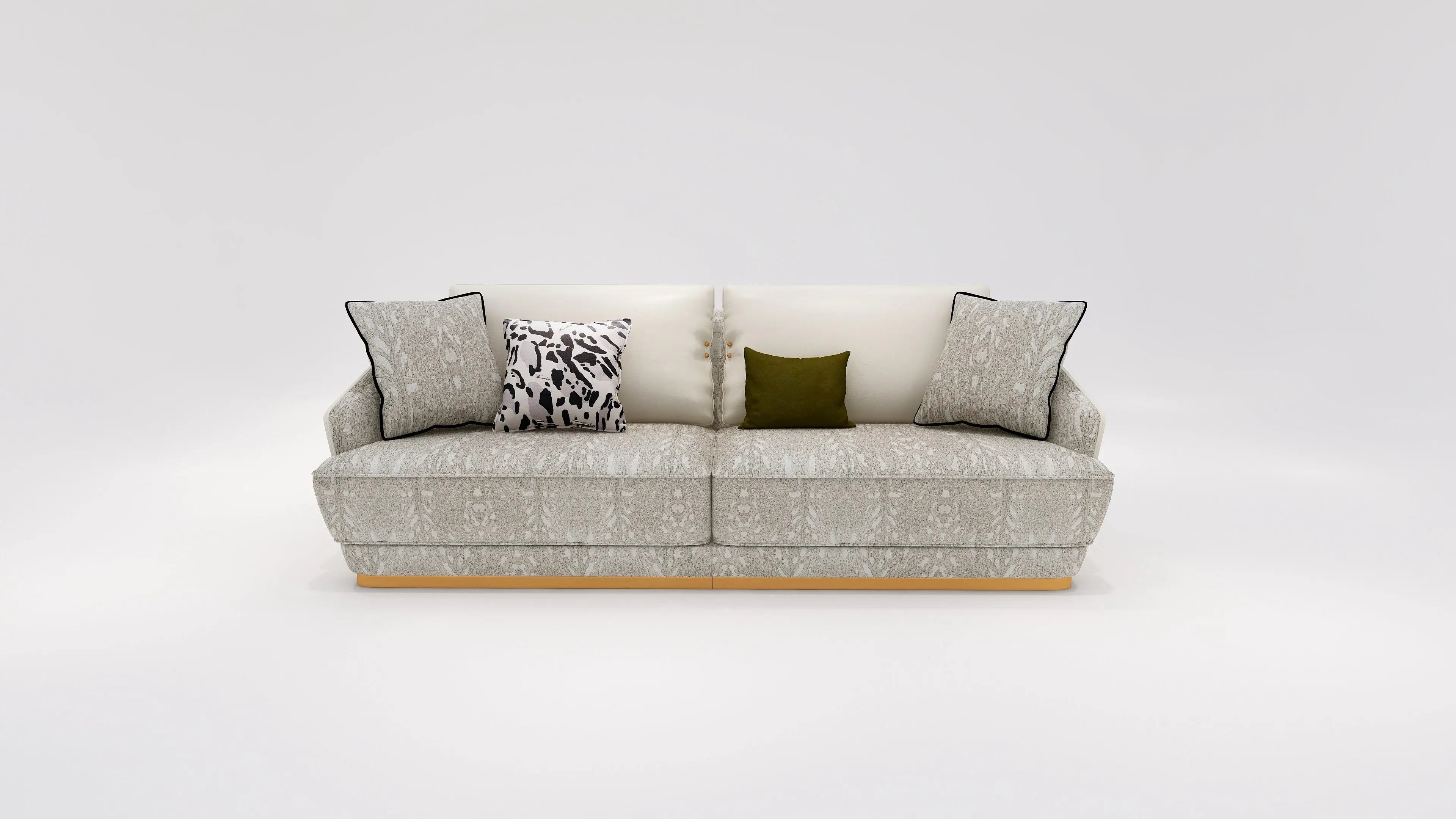 Italian style modern leather sofa WH312SF3 sofa