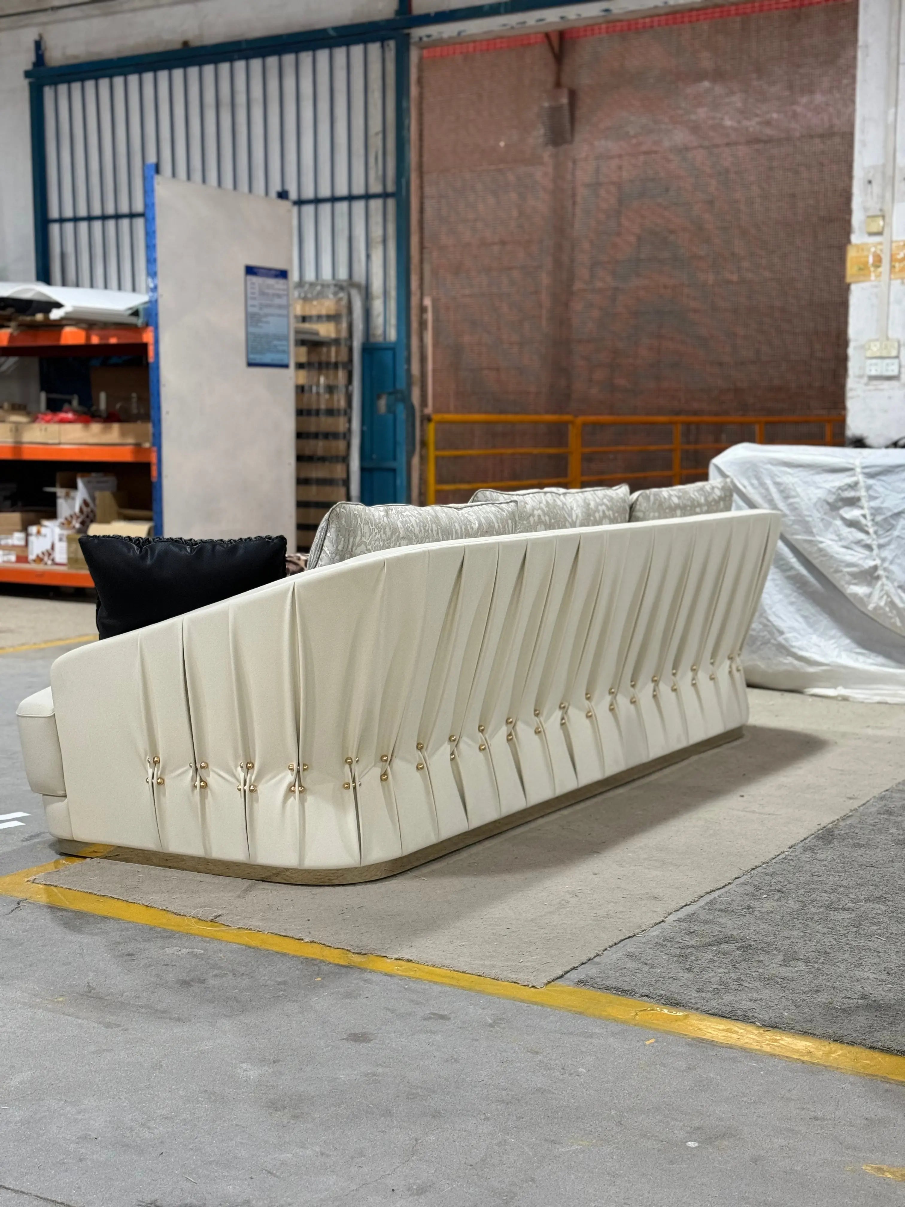 Italian style modern leather sofa WH312SF3 sofa