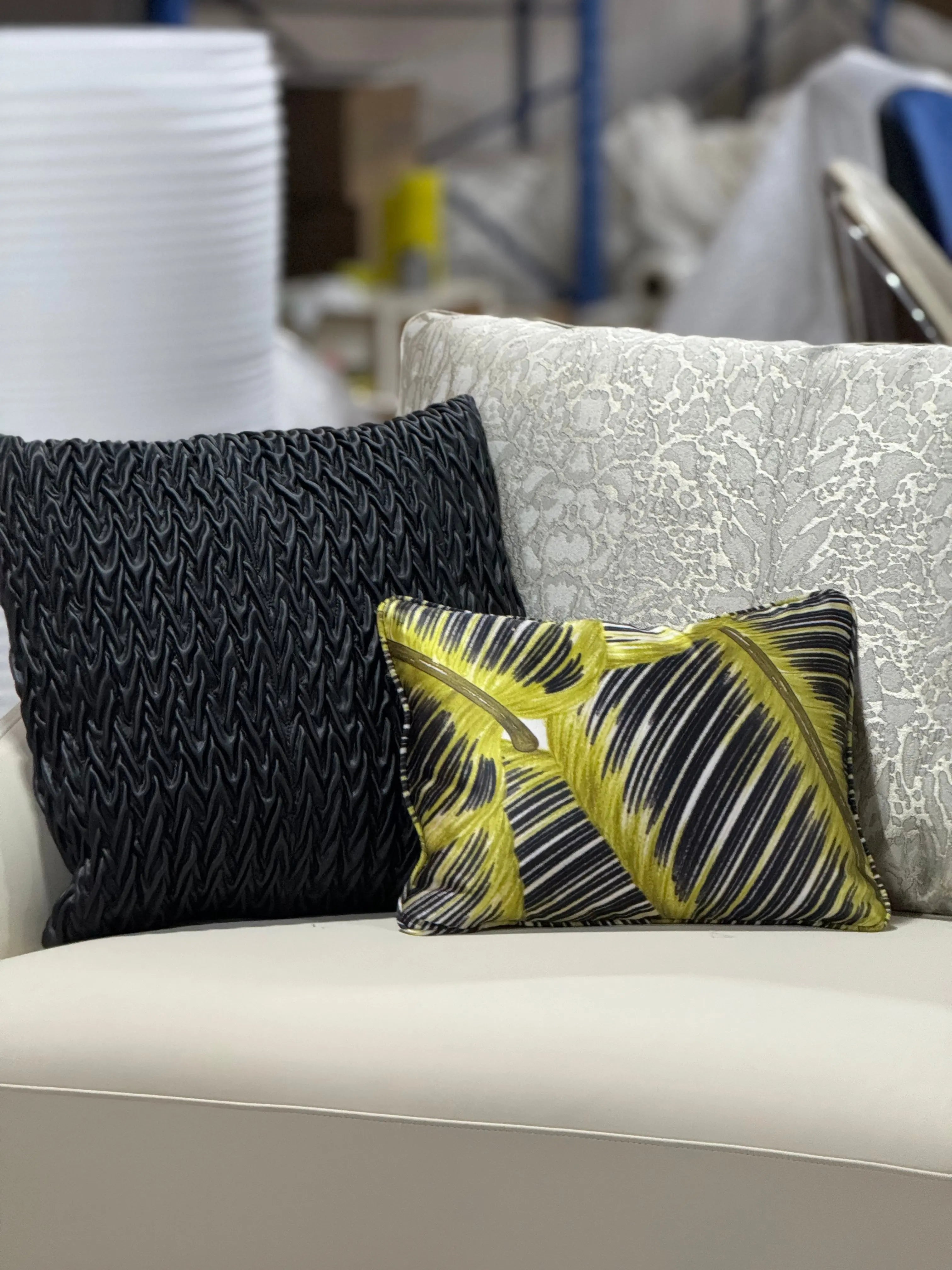 Italian style modern leather sofa WH312SF3 sofa