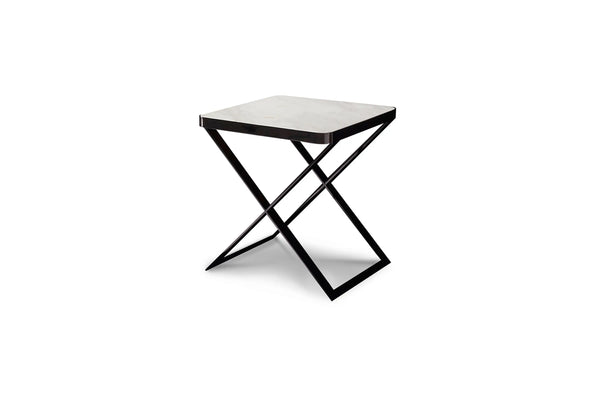 Jazz white marble black titanium steel light luxury coffee table W001H6B Bentley Coffee Table Tea table Coner table W