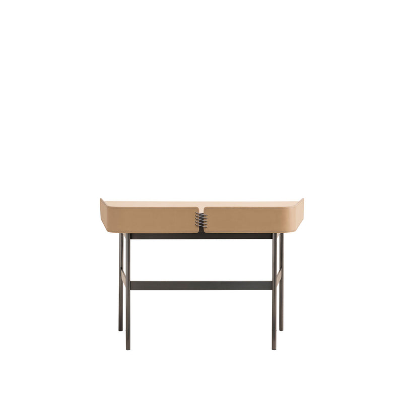 T-1013 Minimalism Bookcase Desk بصمة الجوز الفضية