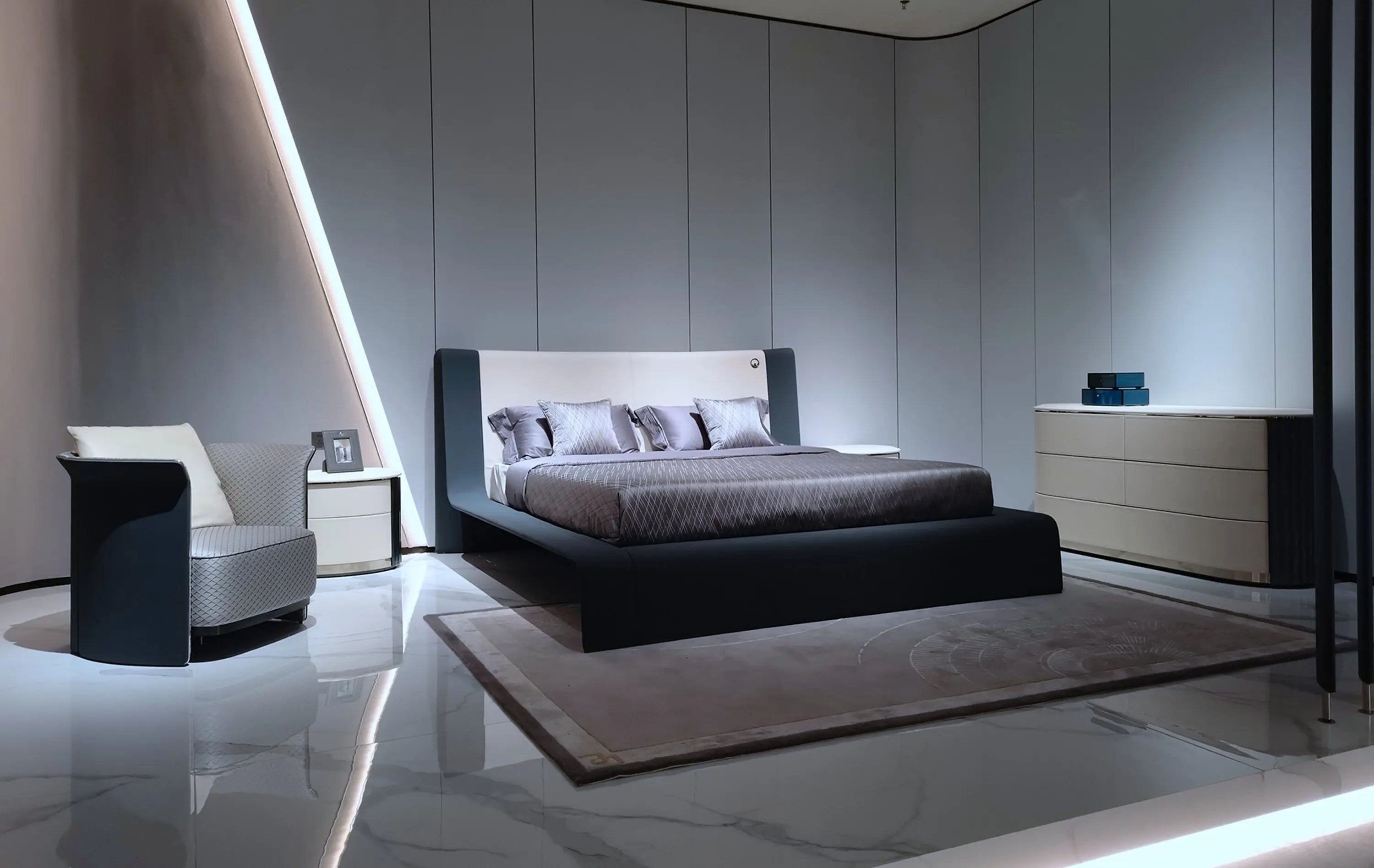 Luxury leather Italian modern living room style Contemporary expensive lightweight shell fabric sofa W015SF1 Bentley Sofa