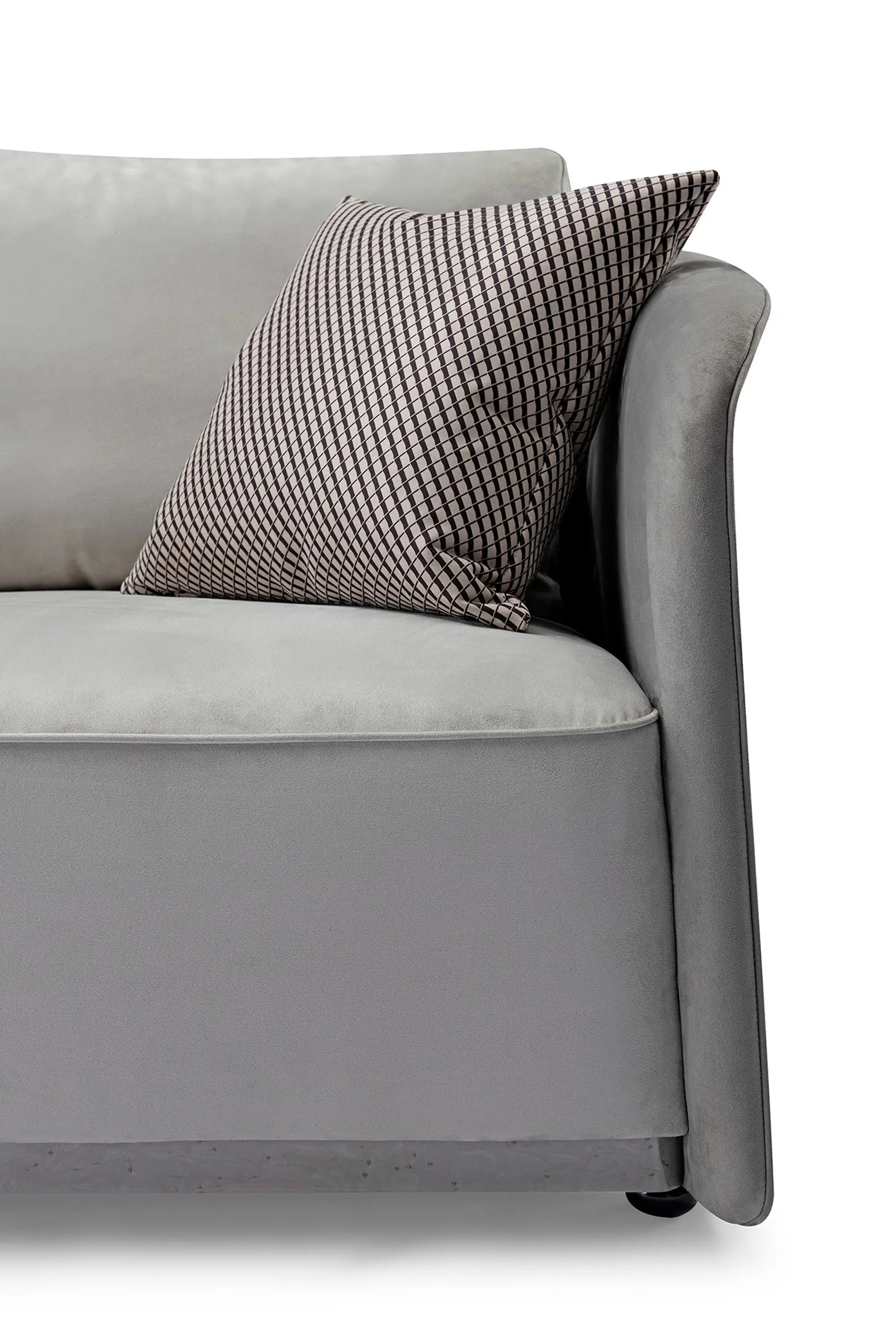 Luxury modern interior living room furniture leather single sofa chair W003SF1B Bentley style Swan Sofa,Living room single-seater, multi-seater sofa