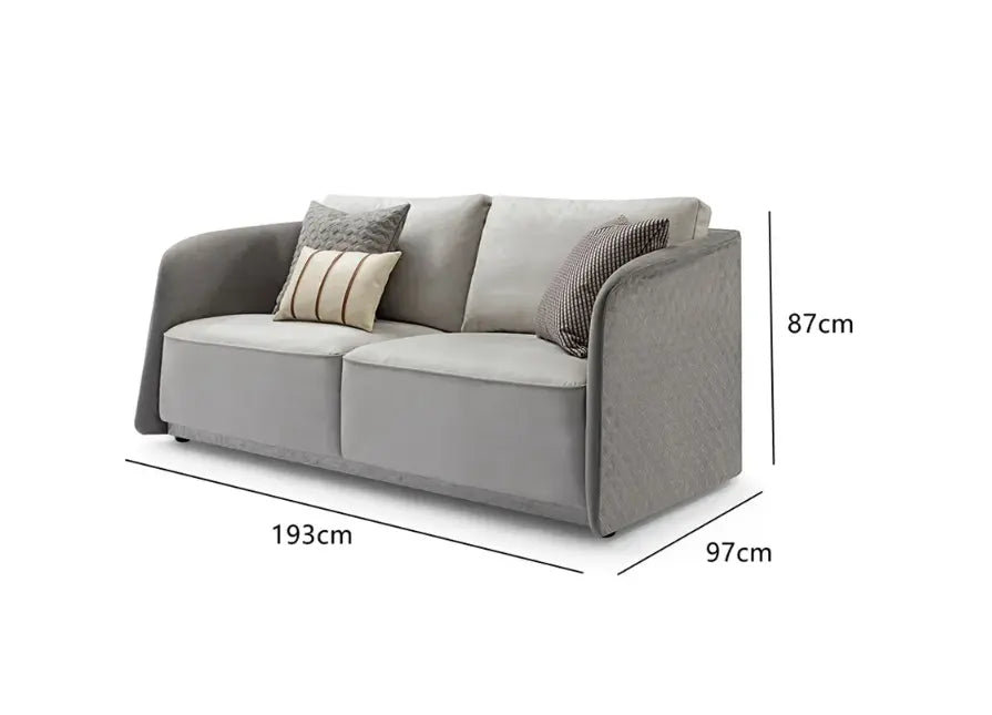 Luxury modern interior living room furniture leather single sofa chair W003SF1B Bentley style Swan Sofa,Living room single-seater, multi-seater sofa