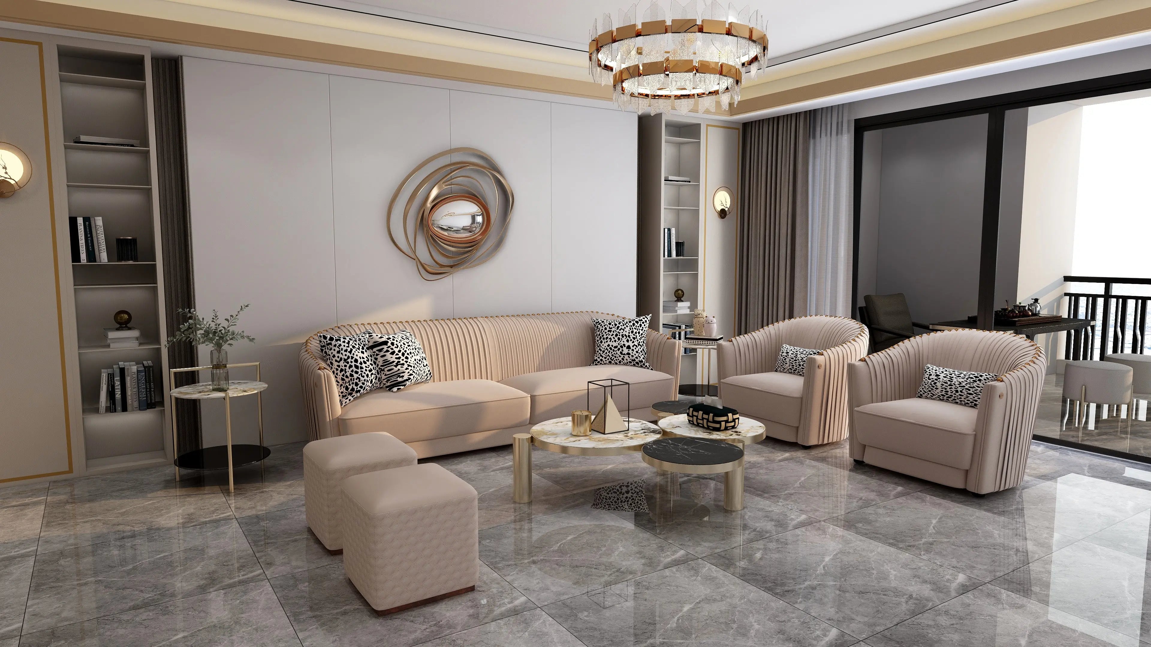 Luxury sofa living room furniture comfortable black leather sofa WH310SF2 Modern furniture sofa