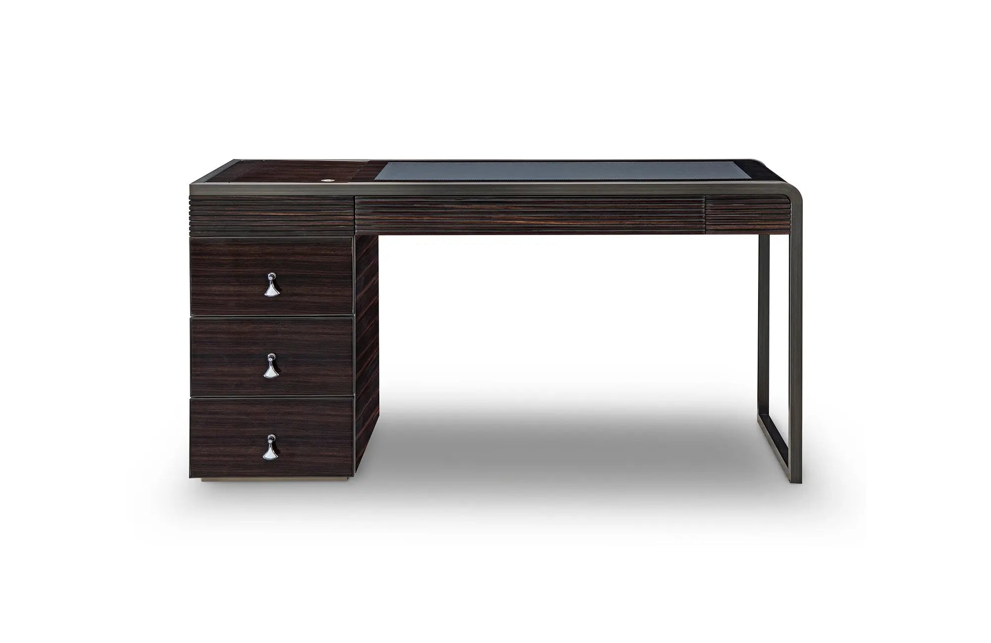 Luxury style WH305S28 Bookcase desk， Boss Table , Office Table W