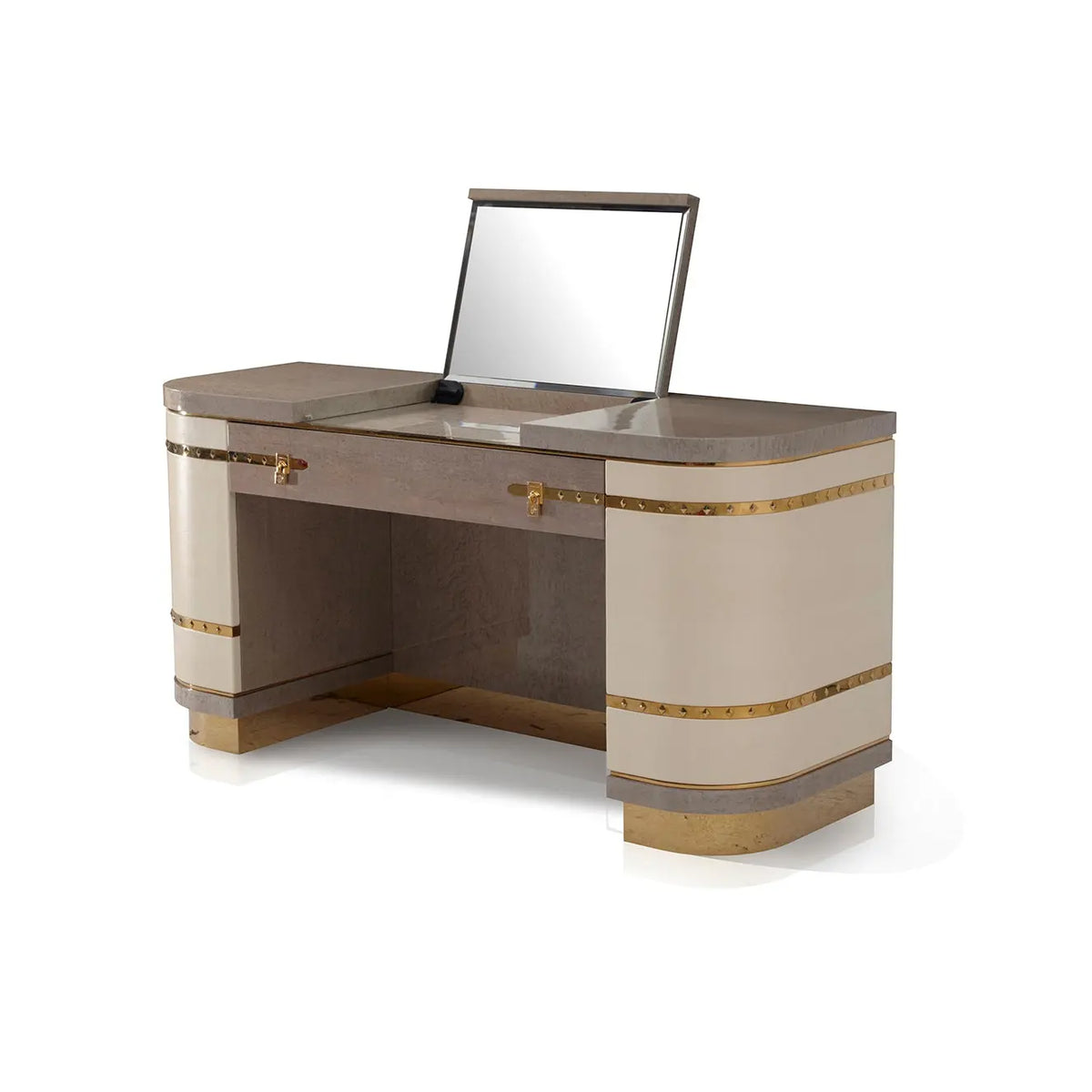Luxury Leather Dressing Table