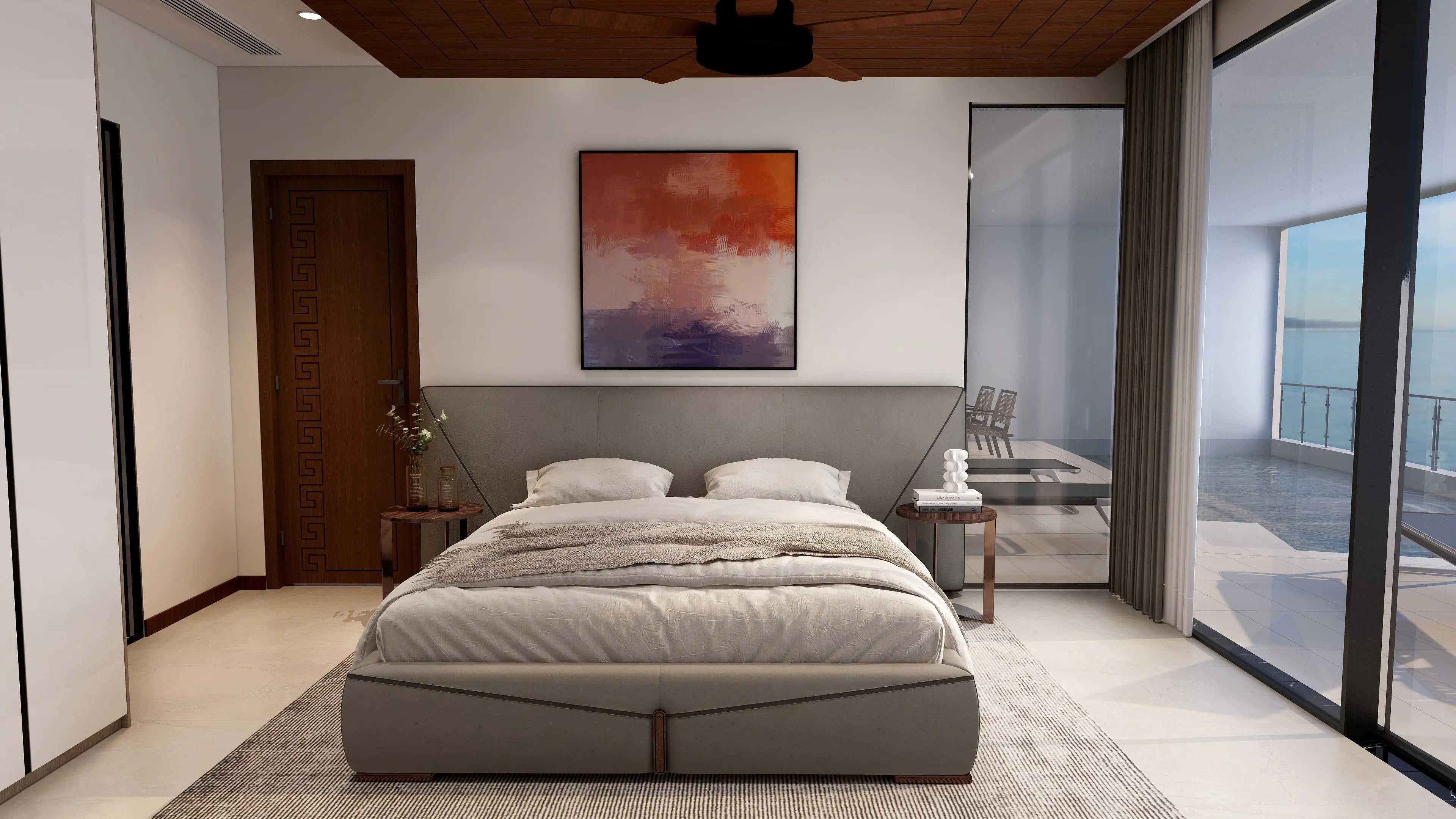 Minimalist bedroom design upholstered modern leather bed W011B10B Visionnaire style Bastian Bed,Modern design upholstered leather bedroom bed