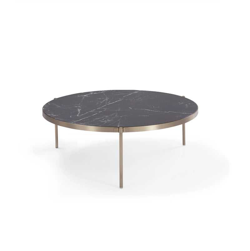 Modern Minimalist Stainless Steel Round HC-1907-1 Tea Table VV