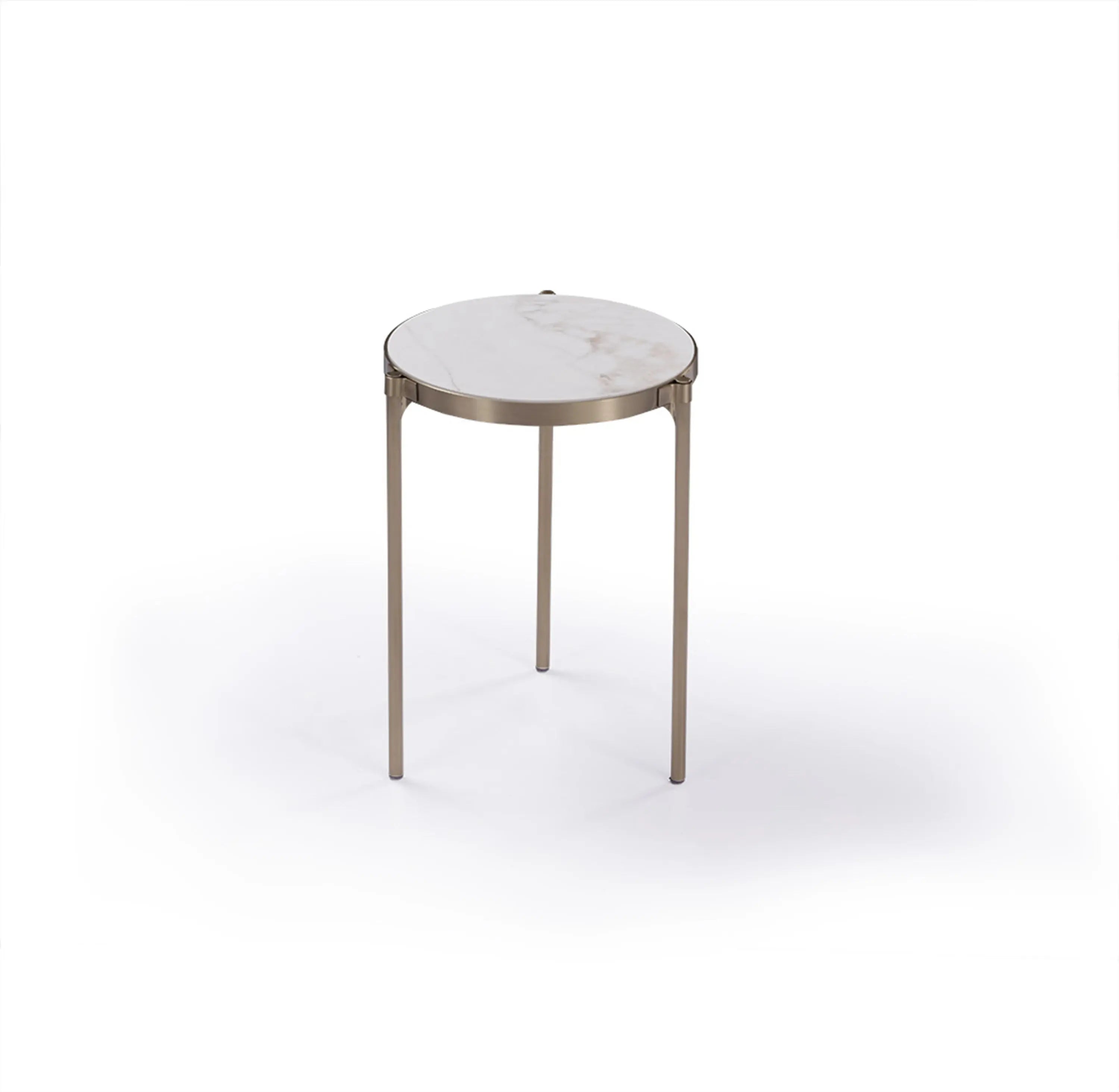 Modern Minimalist Stainless Steel Round HC-1907-1 Tea Table VV