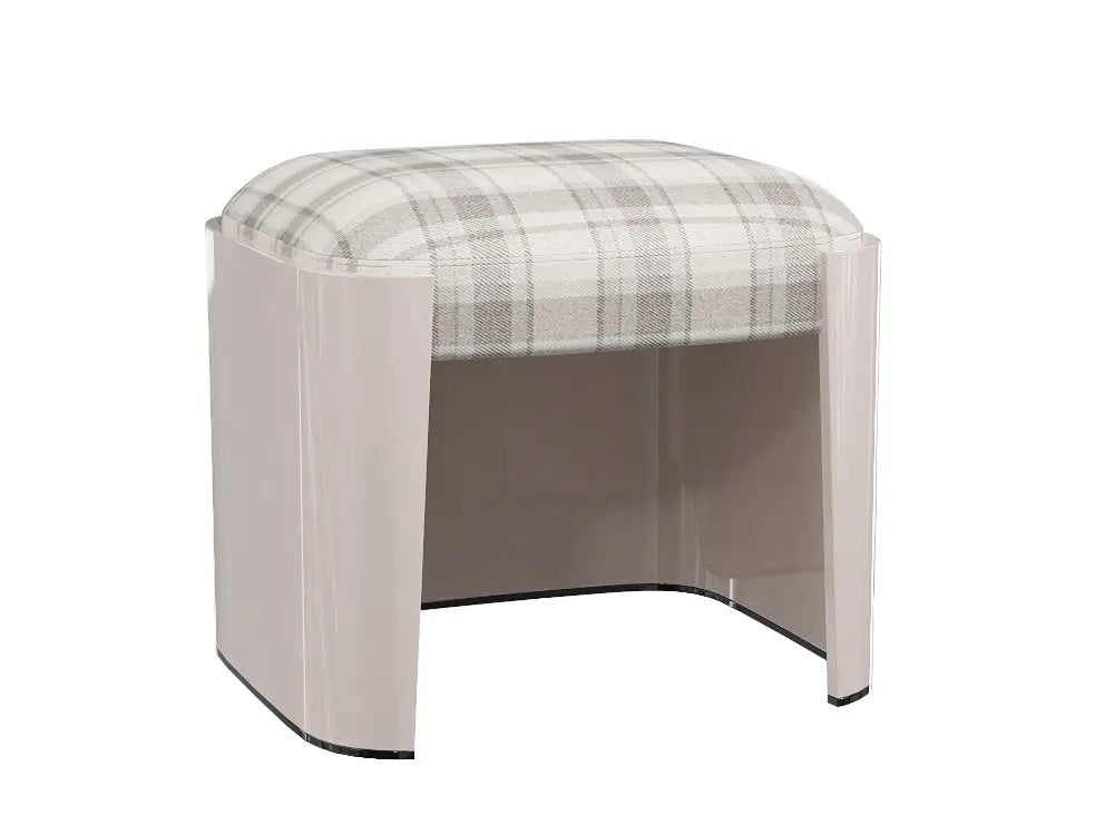 Modern Simple Upholstery Fabric Dressing Stool W001B16 Bentley Dressing chair Vanity Stool W