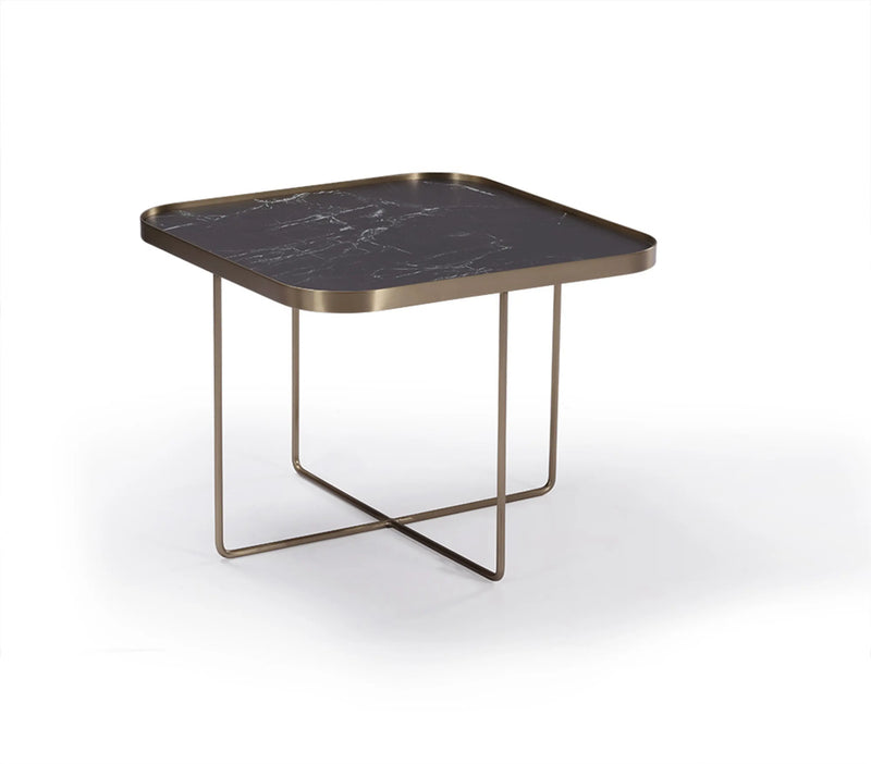 Modern Stainless Steel Composite  HC-1915-3 Tea Table VV