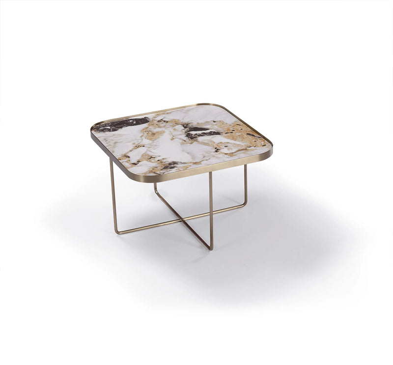 Modern Stainless Steel Composite  HC-1915-3 Tea Table VV