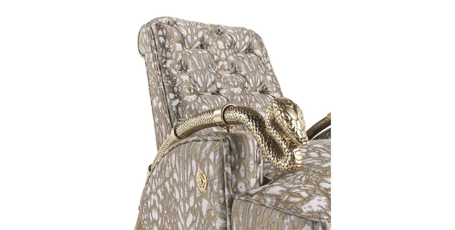 Roberto cavalli snake chair