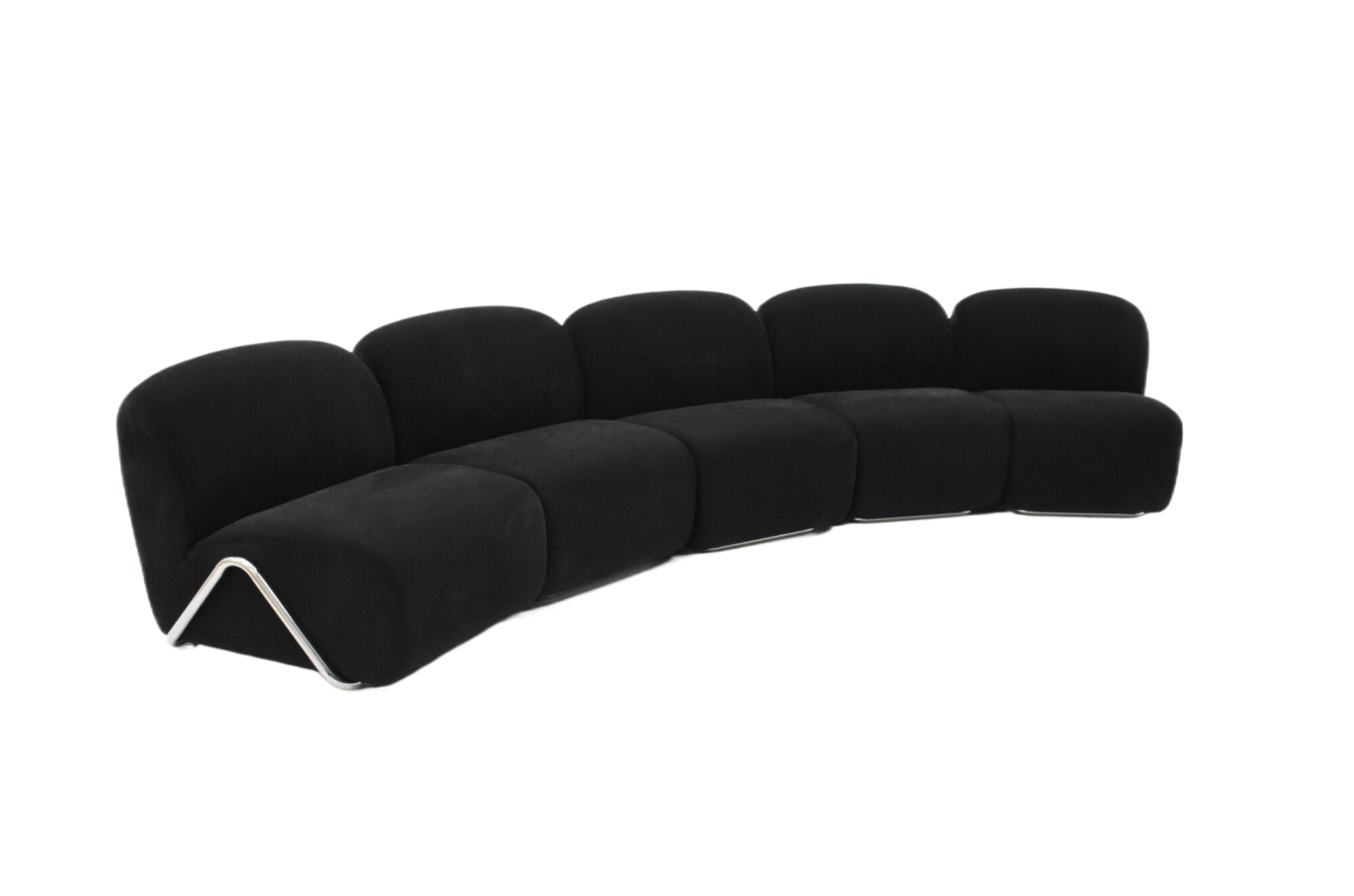 SF-442 Modern Minimalist Modular Multi-Player Patchwork Fabric Sofa