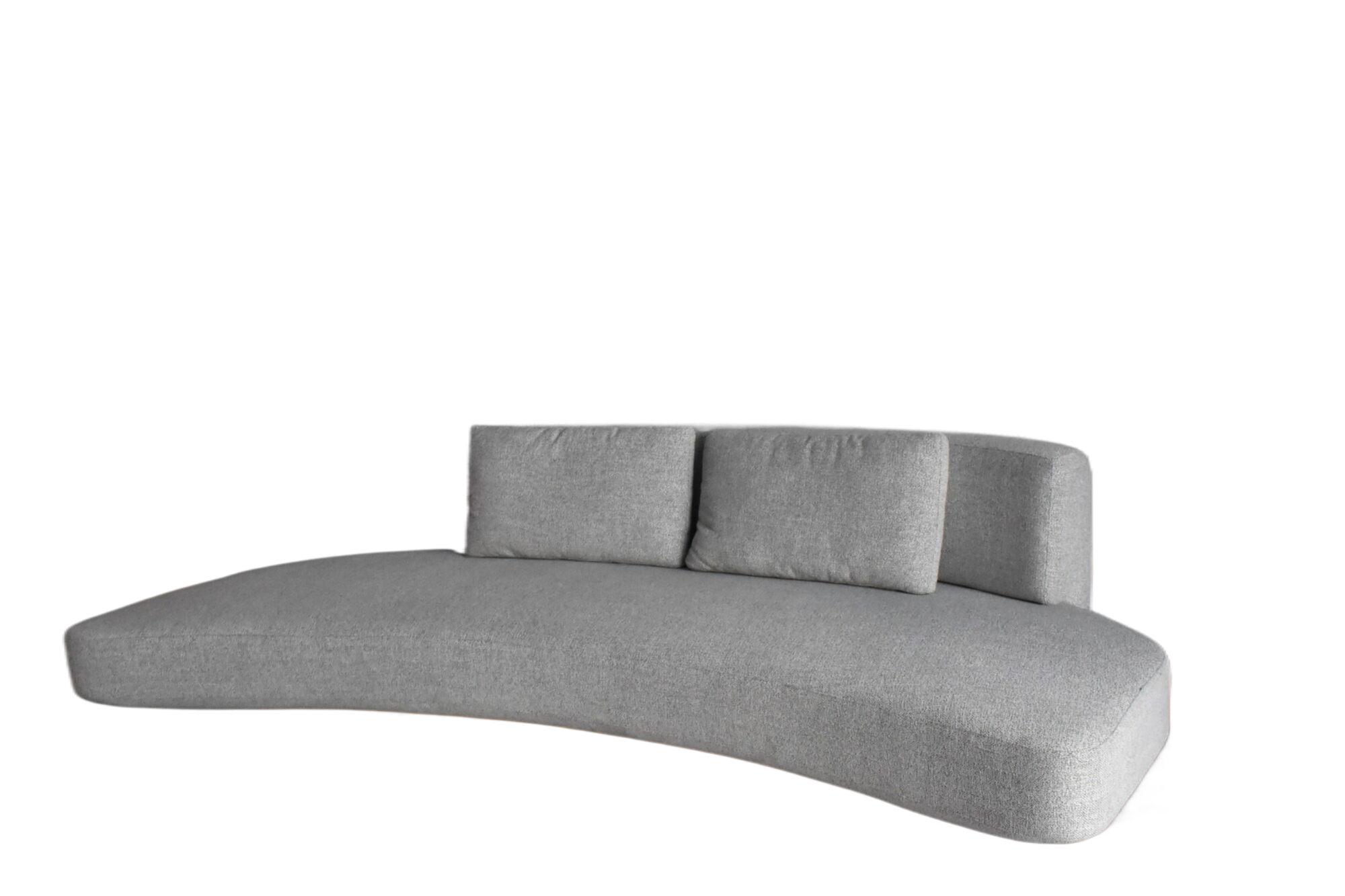 SF-463  Curved Fabric Sofa