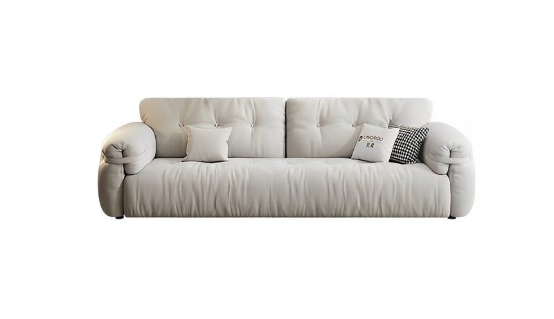 Flexible electric function Cloud sofa bed modern simple living room zero wall human kennel telescopic fabric TMSF-1 sofa