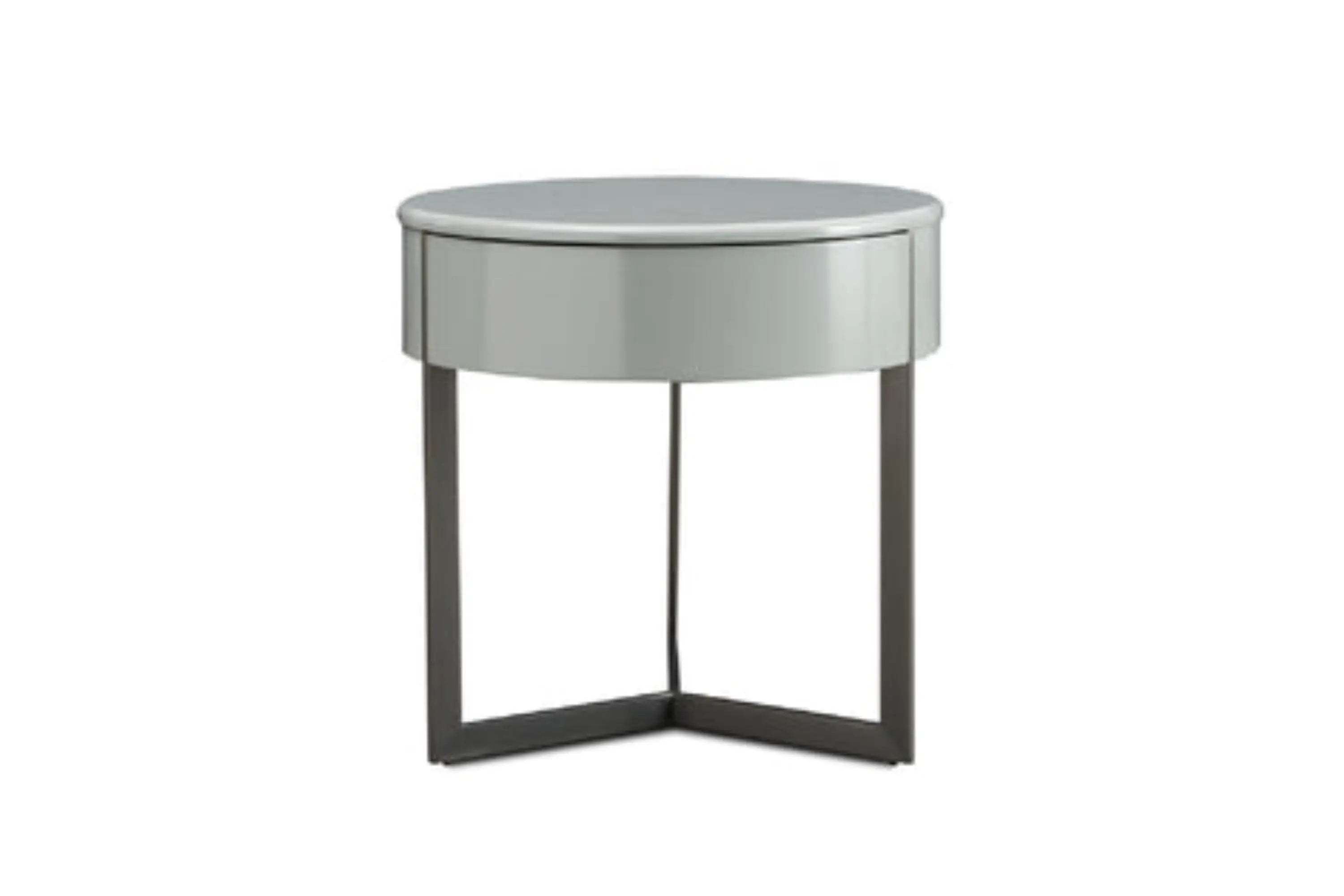 Sleek Grey Bedside HX-2071-2 Table VV