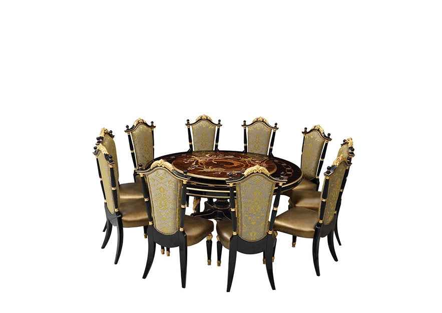TN-029A Round dining table