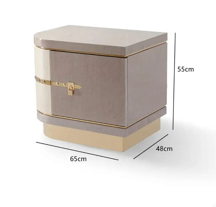 Upgrade your bedroom with this sleek and stylish bedside table W002B11  Bentley bedside table W