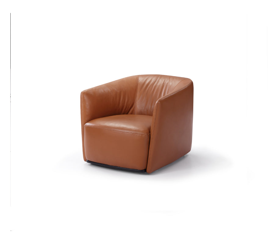 Italian minimalist A61 leather lounge chair VE5-1803 Lounge chair DD