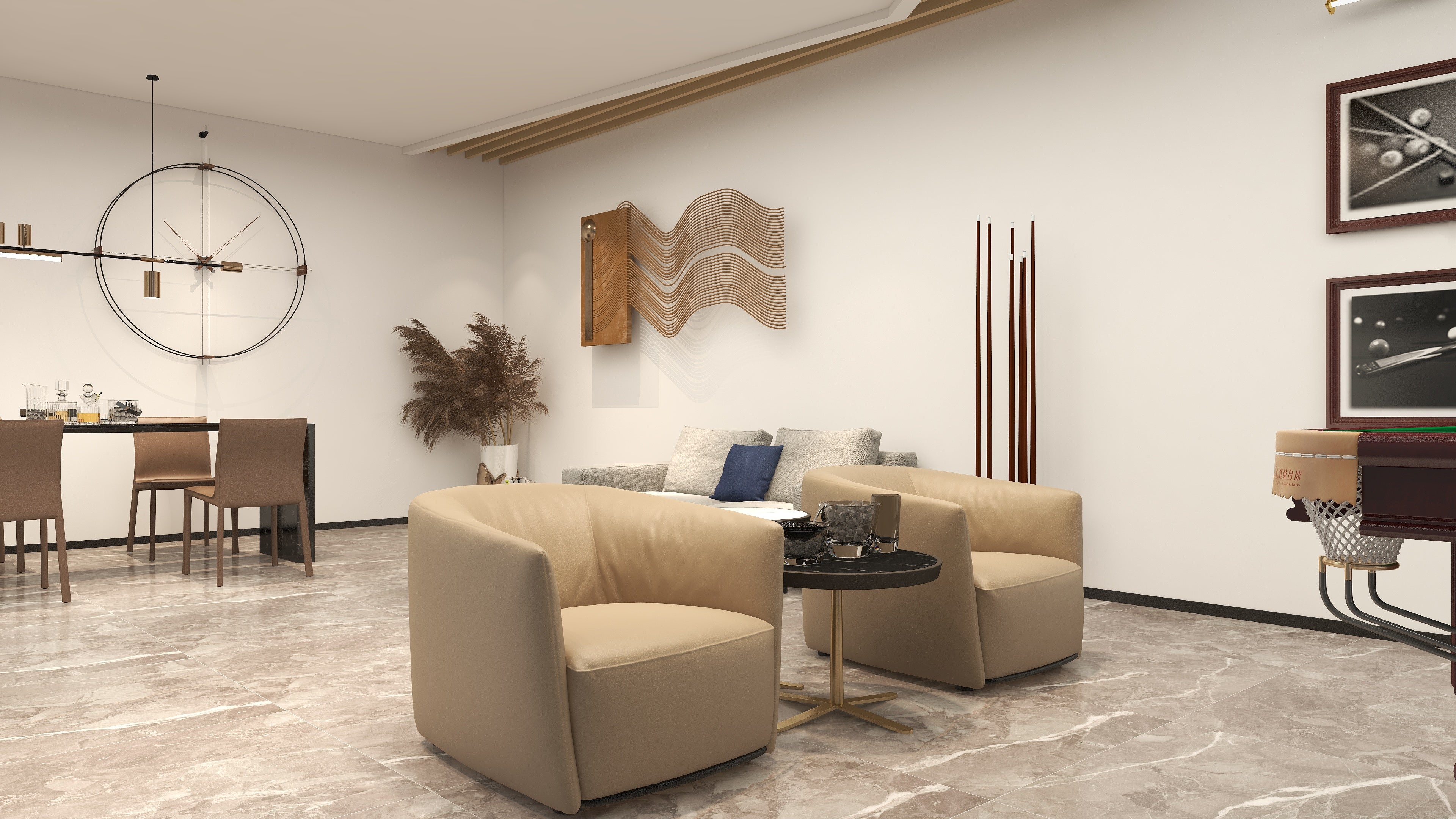 HB-W1911-2 Dining chair without armrests - Chiuchiufurniture