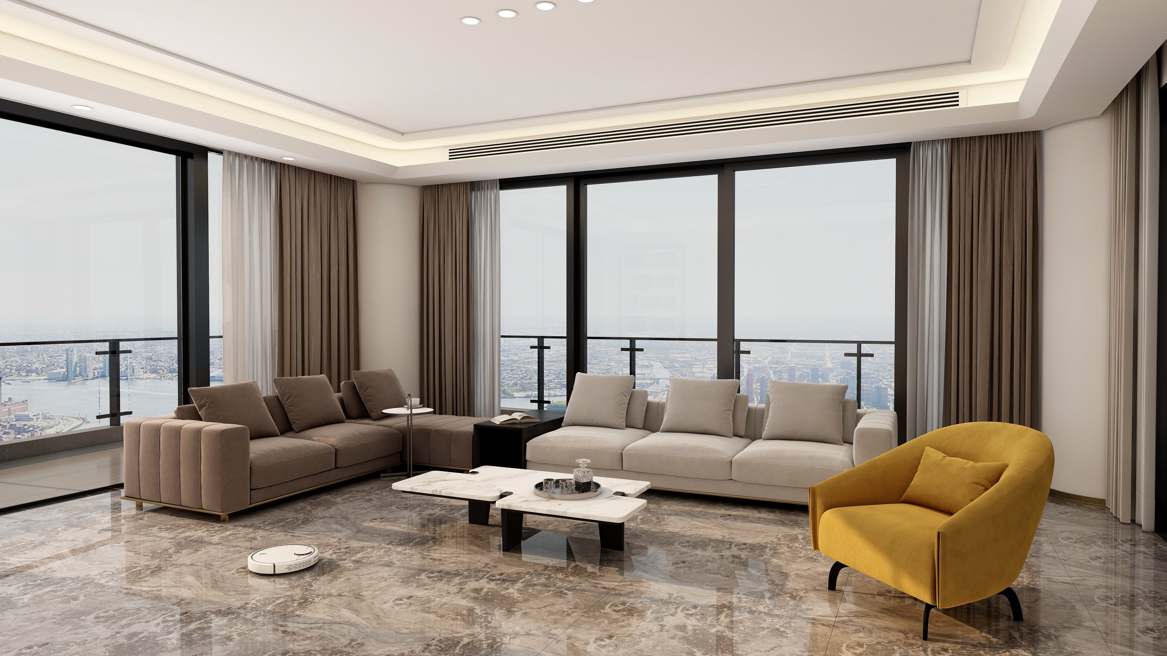 HC-2162-1  Unusual coffee table - Chiuchiufurniture