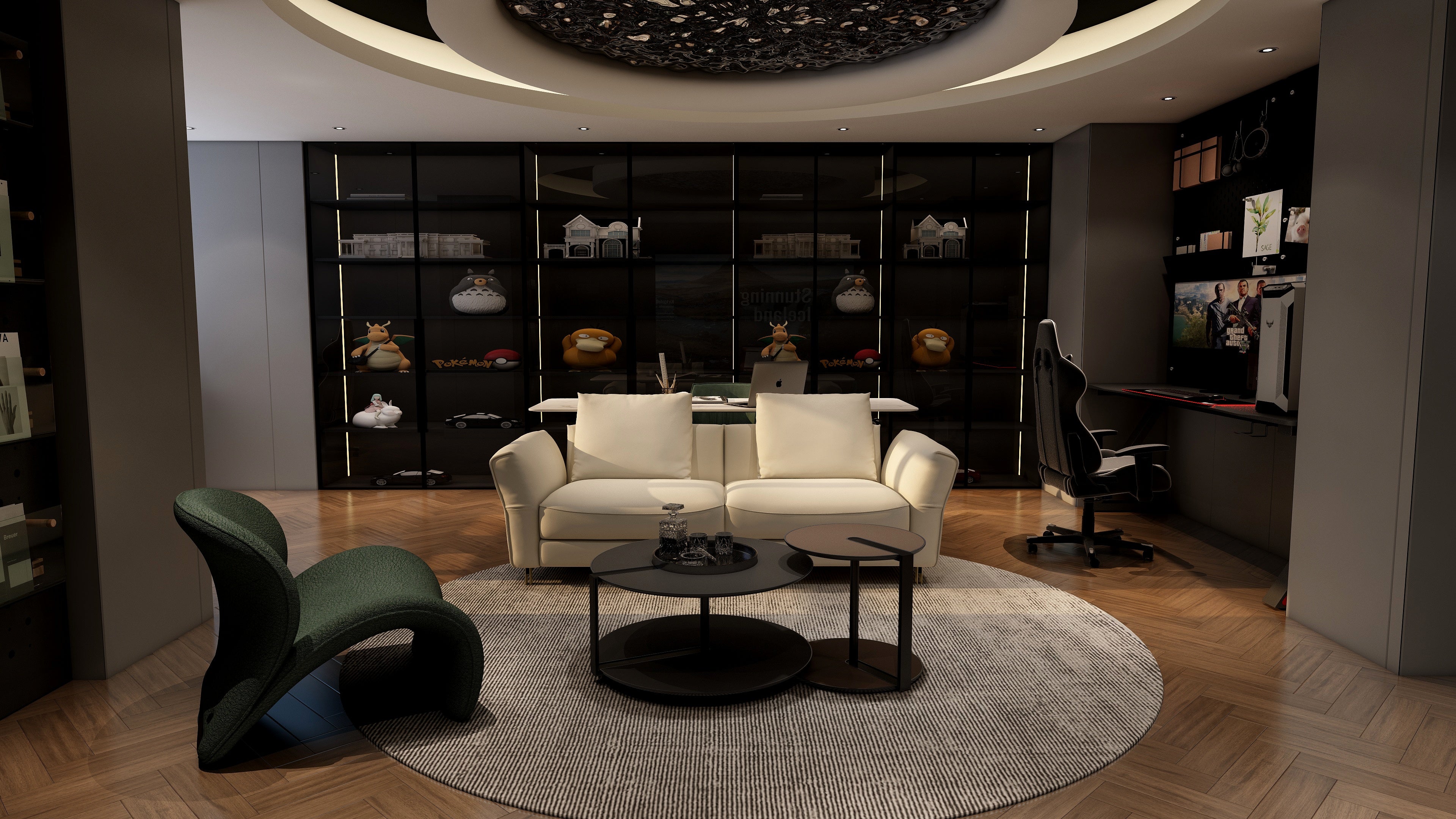 VJ5-2262  Four-seater sofa Three-seater sofa - Chiuchiufurniture