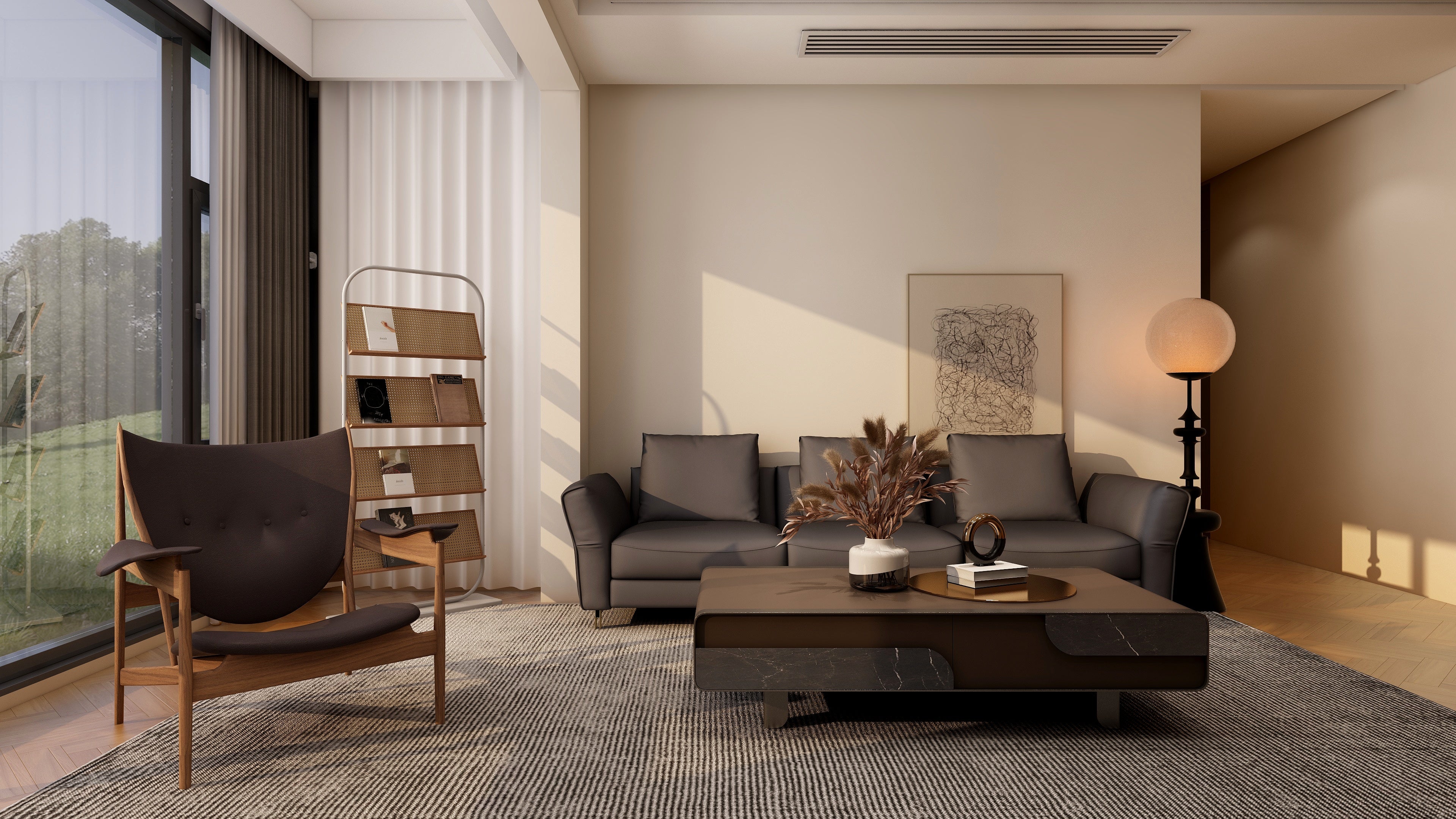 VJ5-2262  Four-seater sofa Three-seater sofa - Chiuchiufurniture