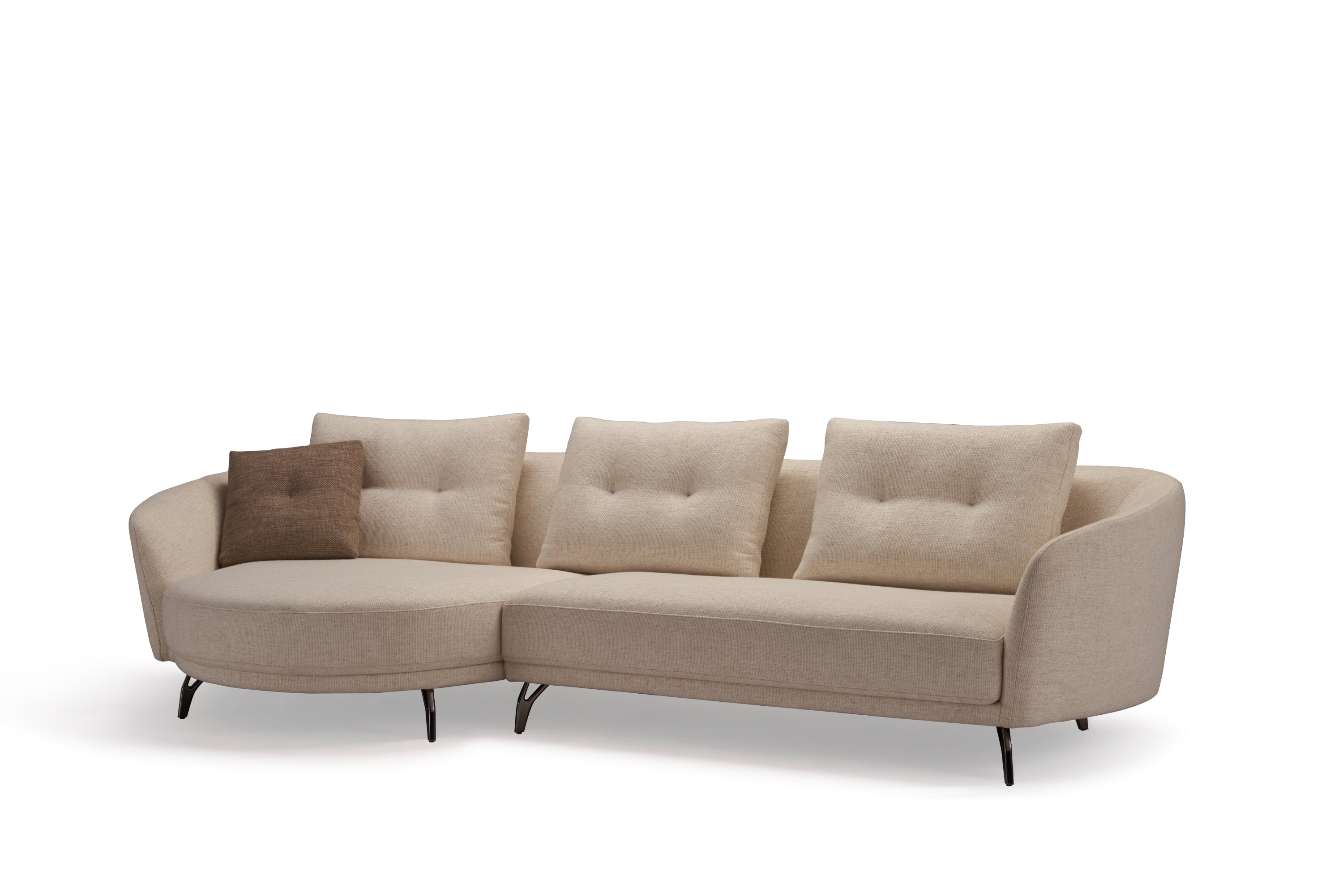 The Minimalist Natural Curve  VJ5-2305 Sofa VV