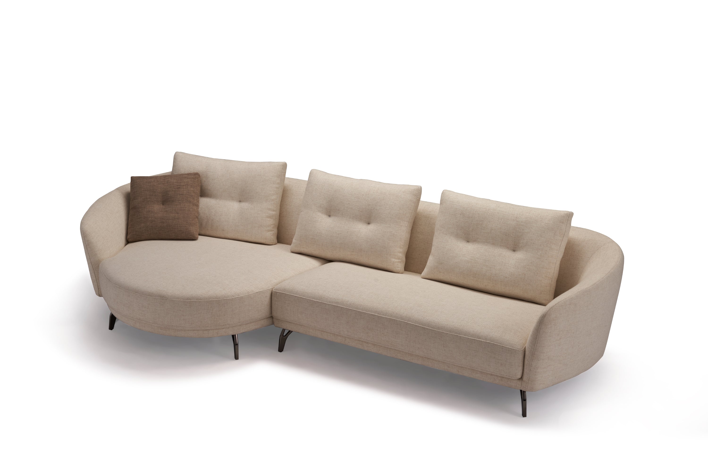 The Minimalist Natural Curve  VJ5-2305 Sofa VV