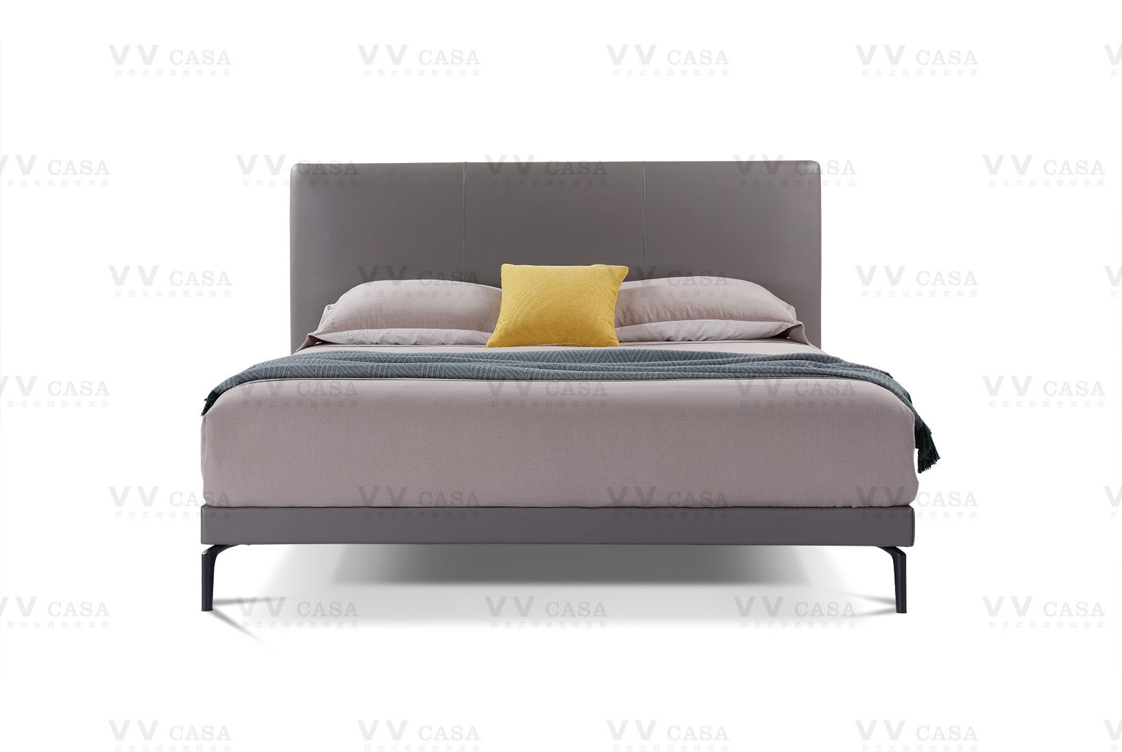 Modern Luxury Leather Comfort KB-VVCASA-BED-VX3-1975-1 Bed VV