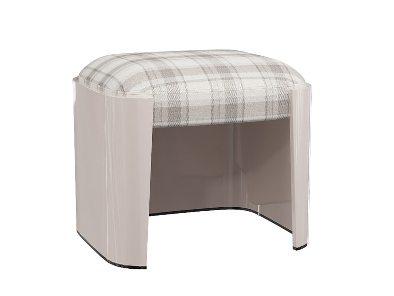 Modern Simple Upholstery Fabric Dressing Stool W001B16 Bentley Dressing chair Vanity Stool