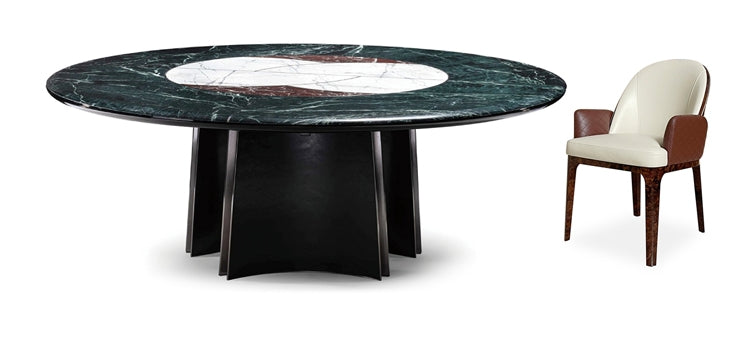 Marble dining table W010D1B   Visionnaire Jason Dining table W