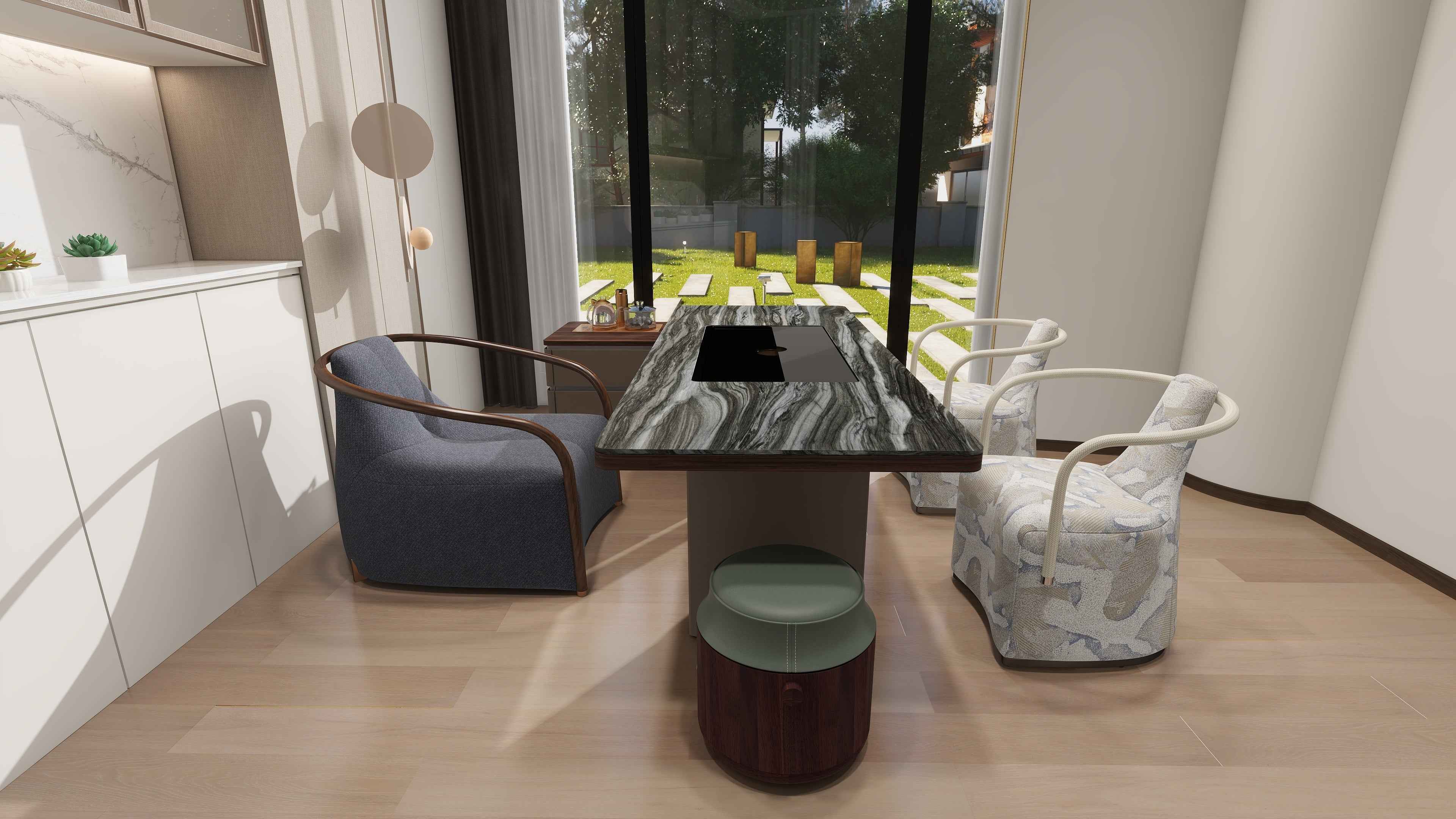 WH305B21 round stool