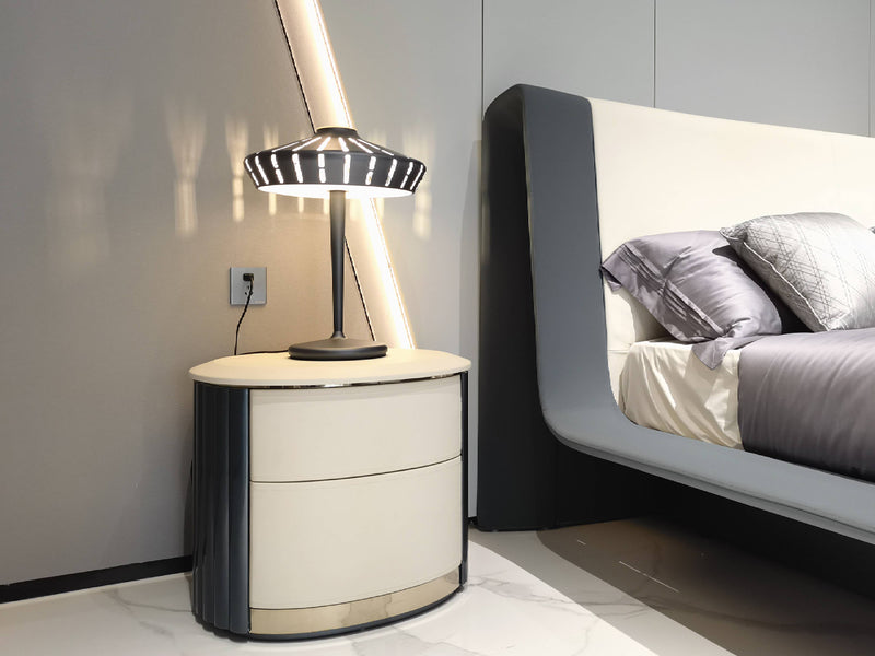 Modern Minimalist Bedside Table: Sleek and Functional Nightstand W018B11 Bentley style Bedside Tabel