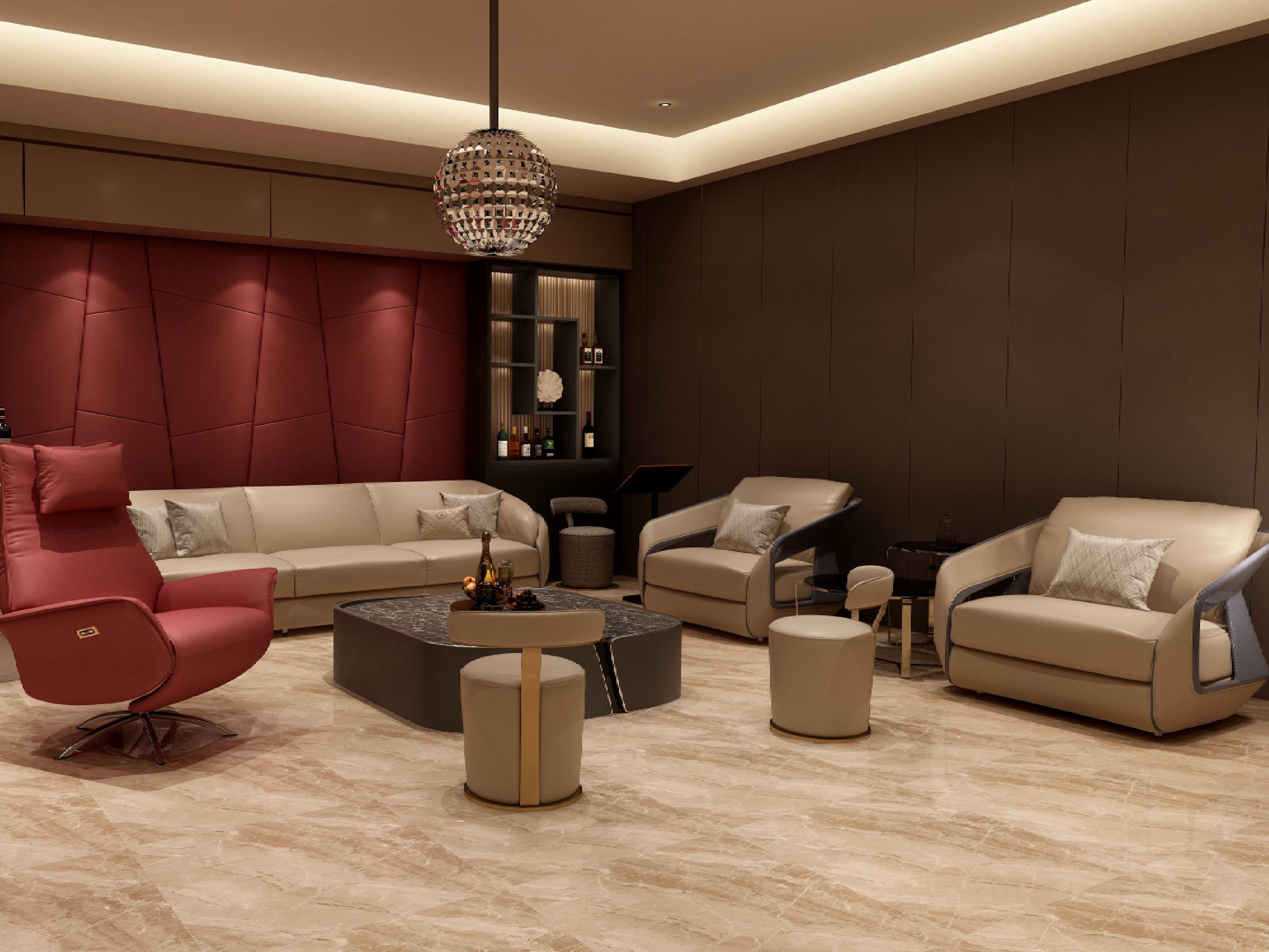 Bugatti Style Sofa - Italian Luxury Sofa Set W018SF1, Single, Multi Seats Sofa