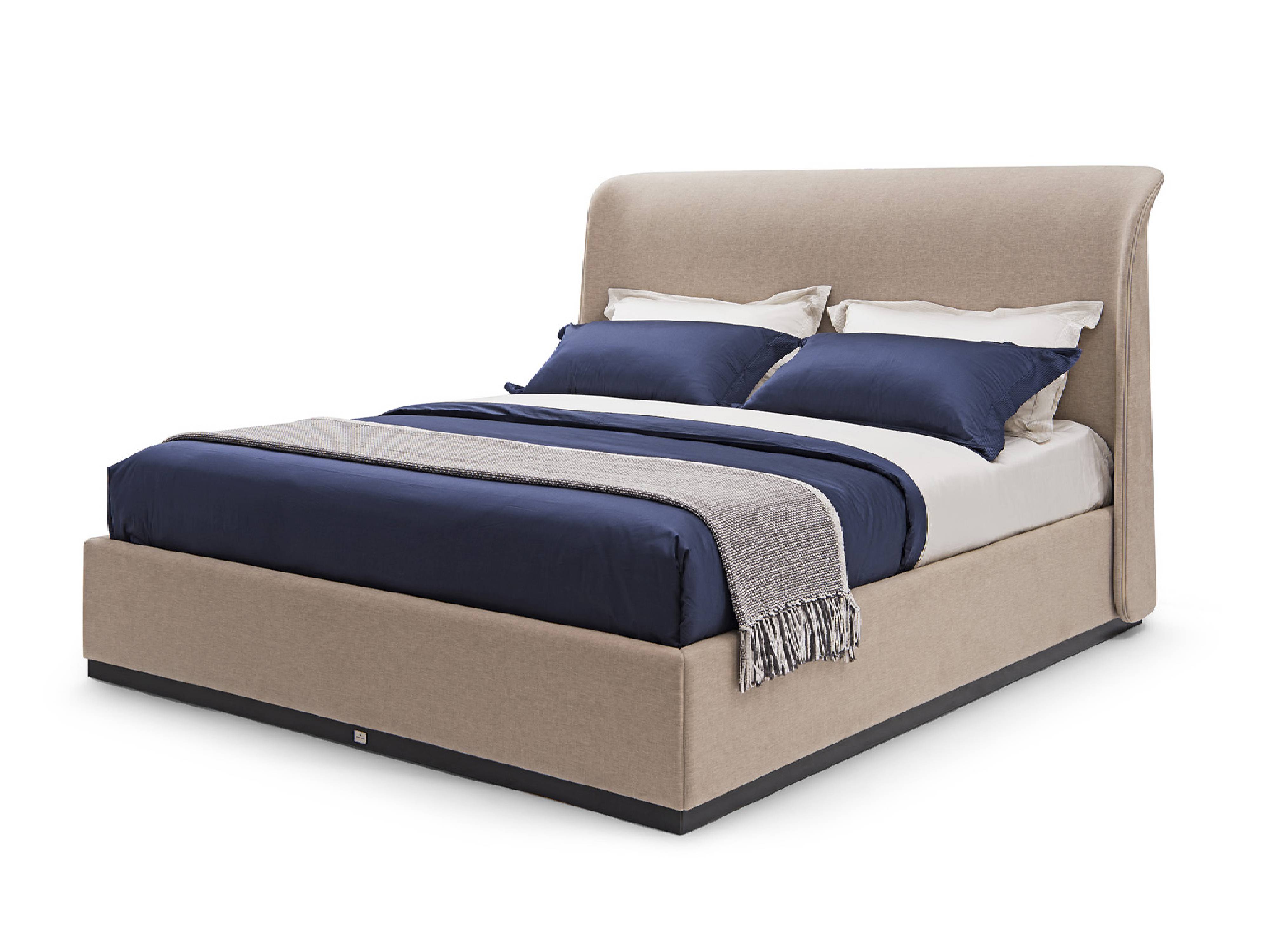 High End Fabric Upholstery Modern Bed W021B10 Bentley style Canterbury Bed,Comfortable and soft light luxury bed