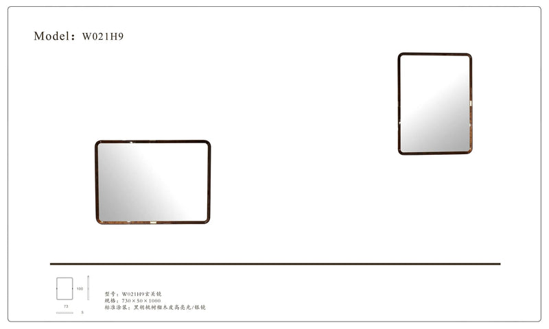 W021H9 Mirror chiuchiufurniture